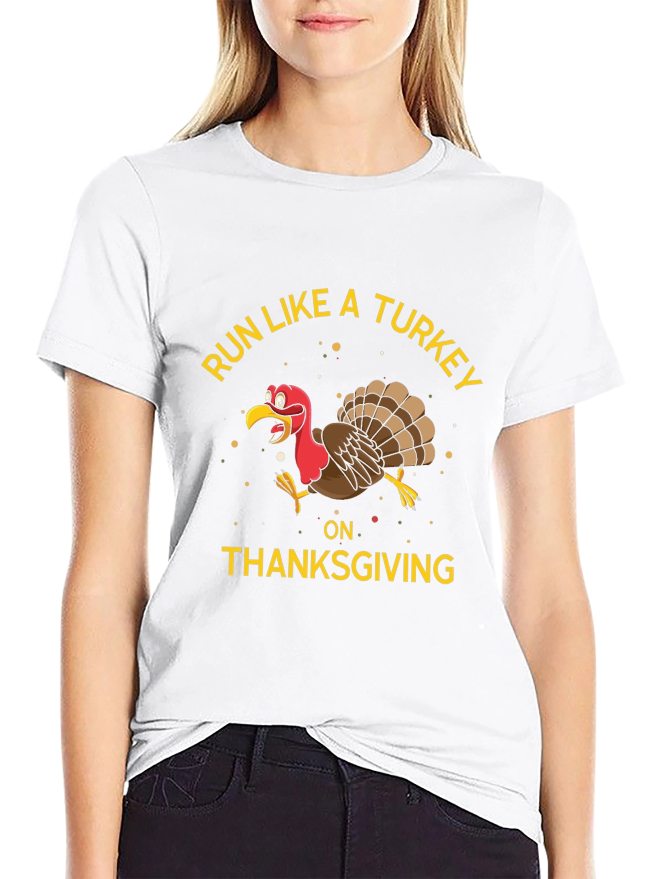 Run Like a Turkey Thanksgiving T-Shirt