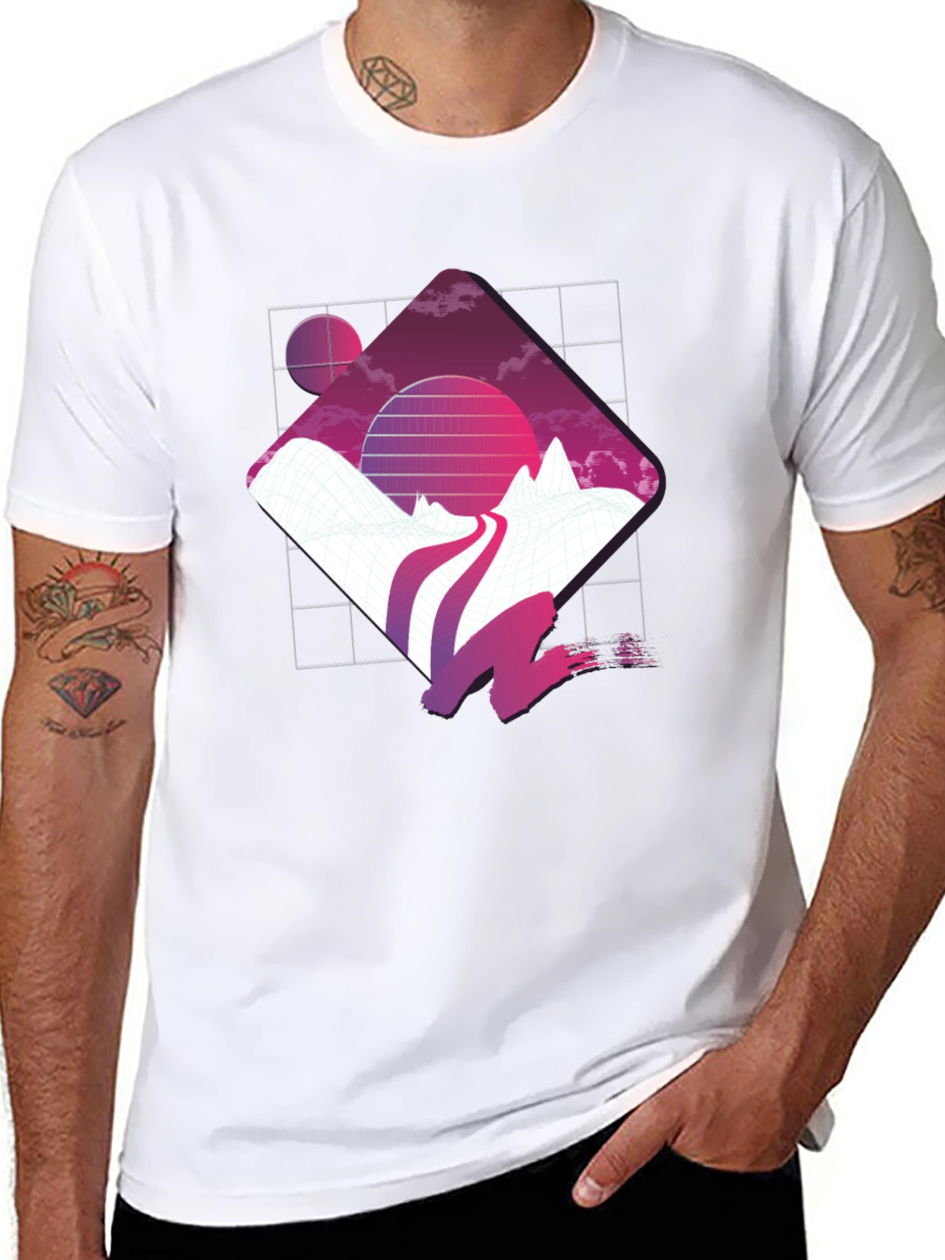 Retro Wave Graphic Tee