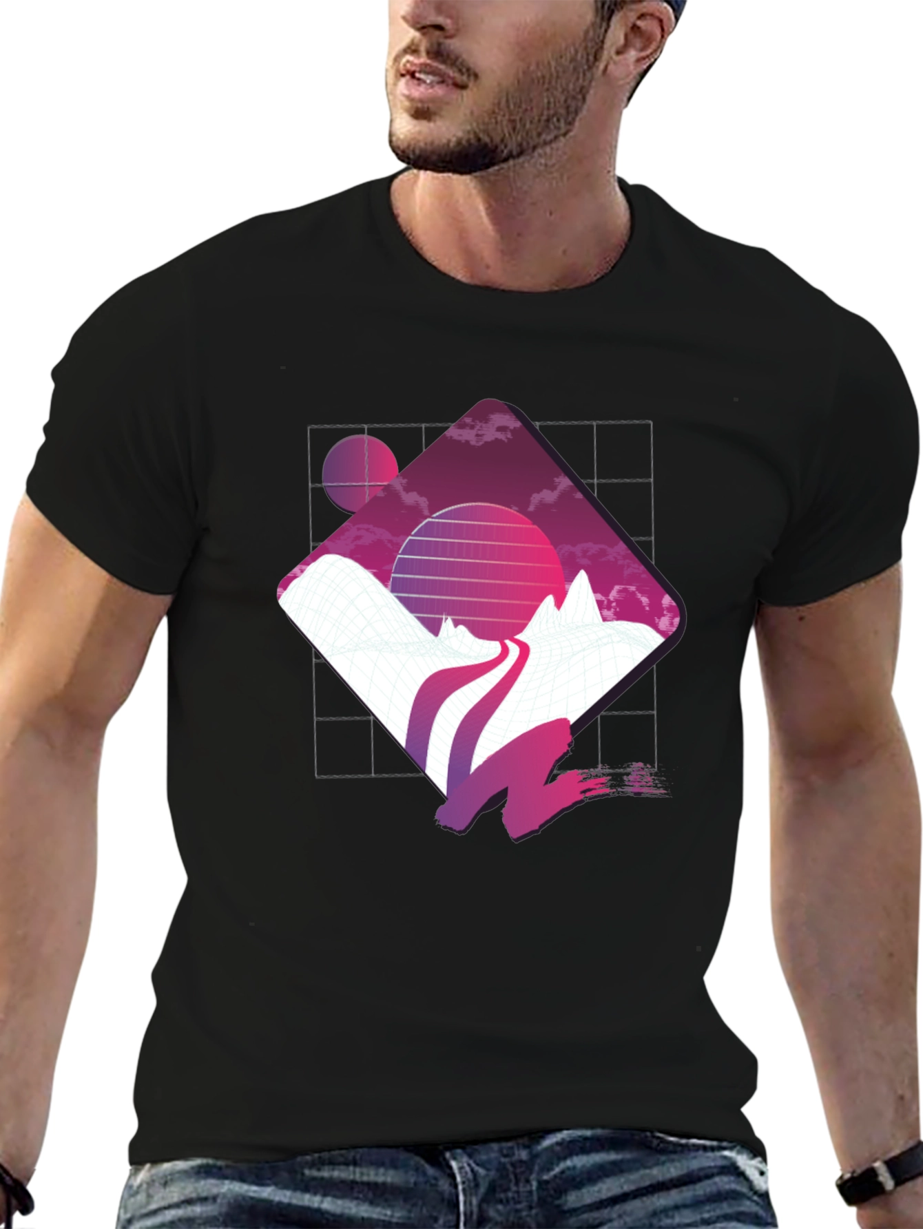 Retro Wave Graphic Tee
