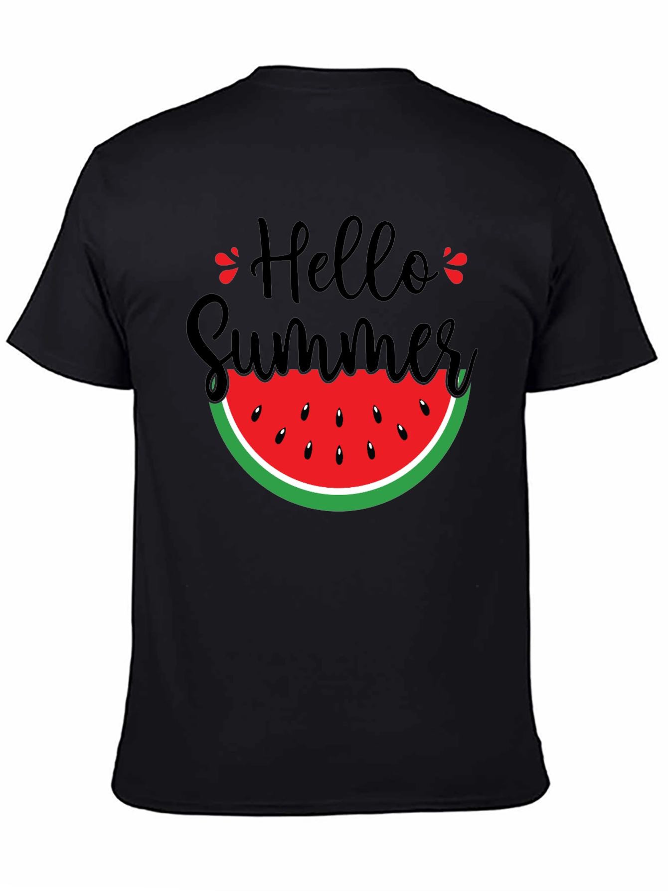 Hello Summer Watermelon Graphic Tee