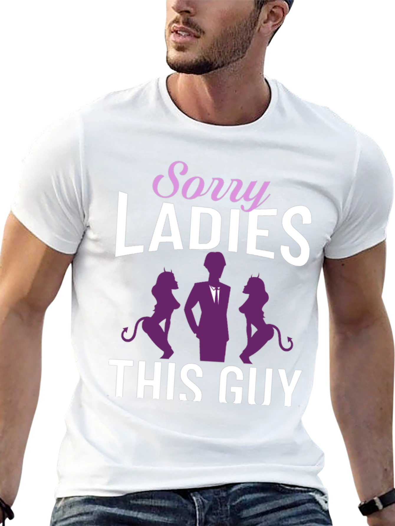 Sorry Ladies This Guy Graphic T-Shirt