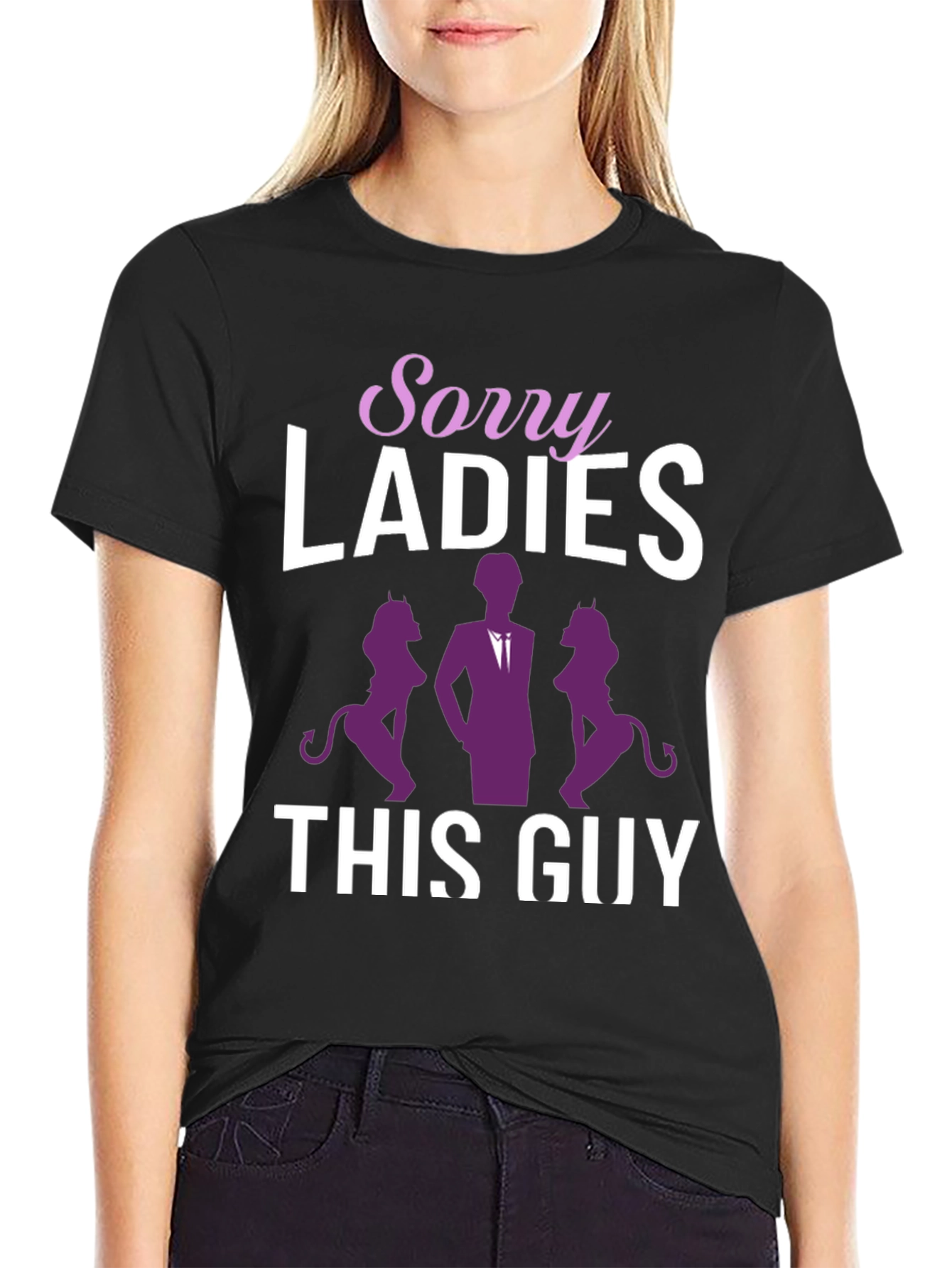 Sorry Ladies This Guy Graphic T-Shirt