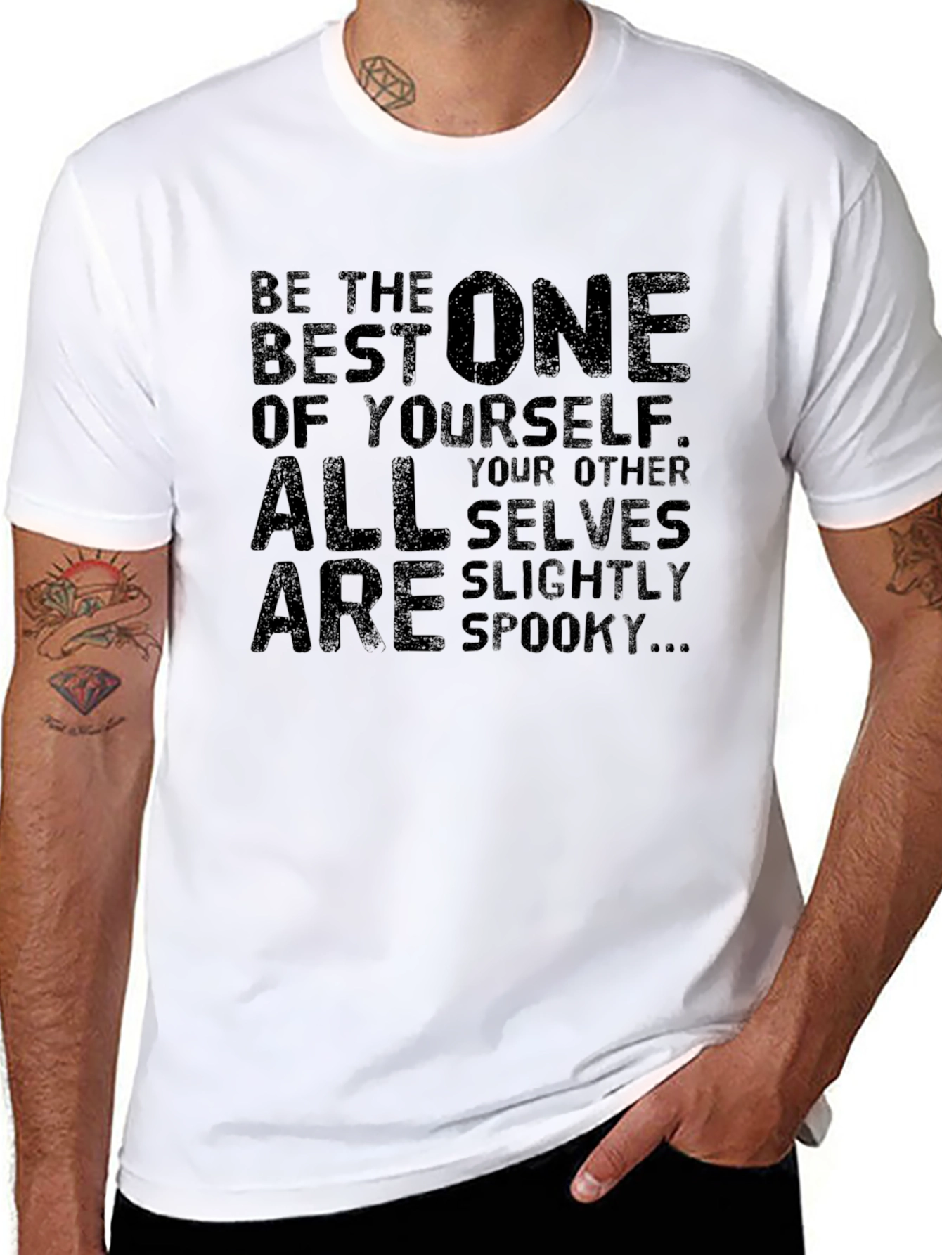 Spooky Self T-Shirt - Be The Best One