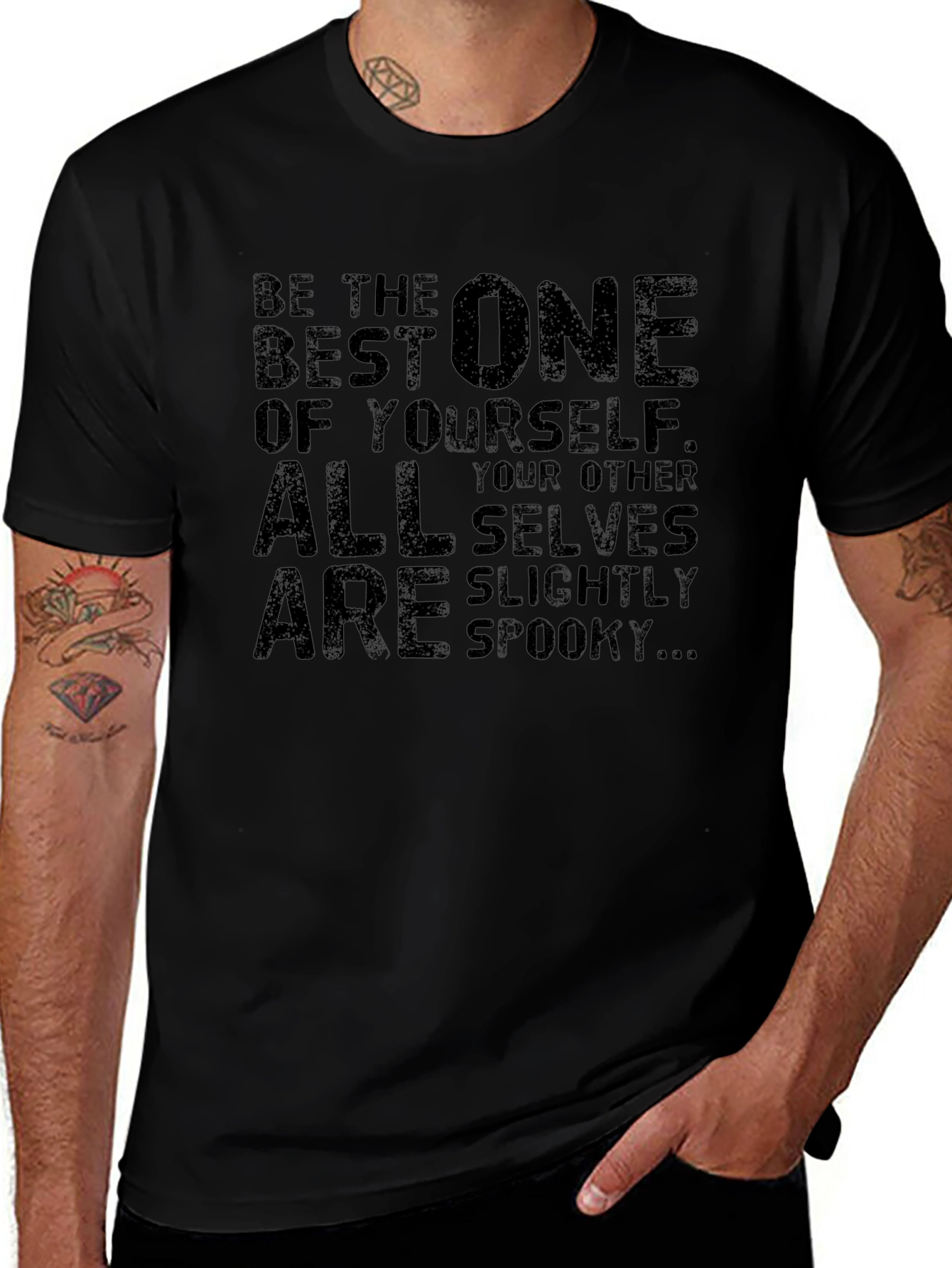 Spooky Self T-Shirt - Be The Best One