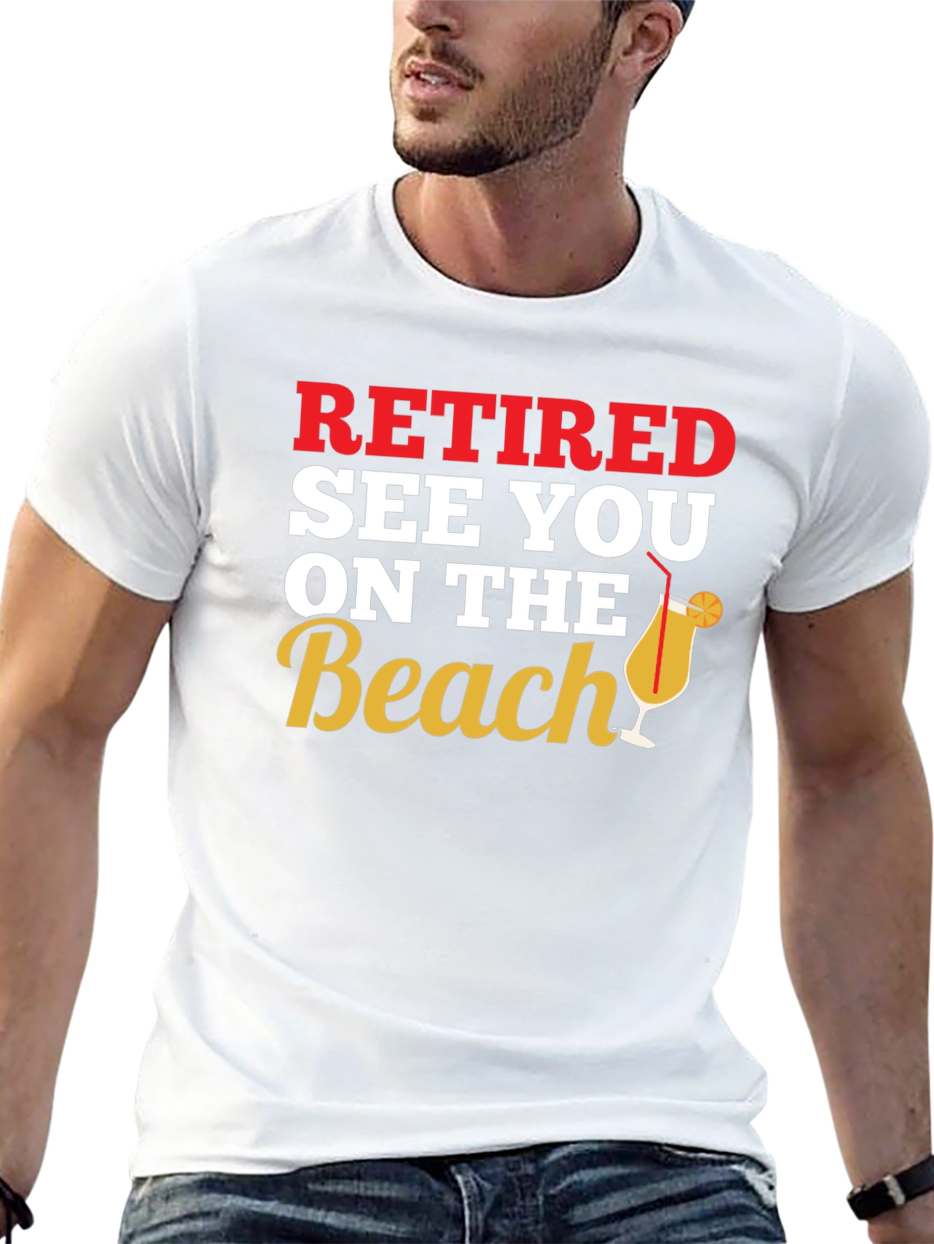 Retired Beach T-Shirt