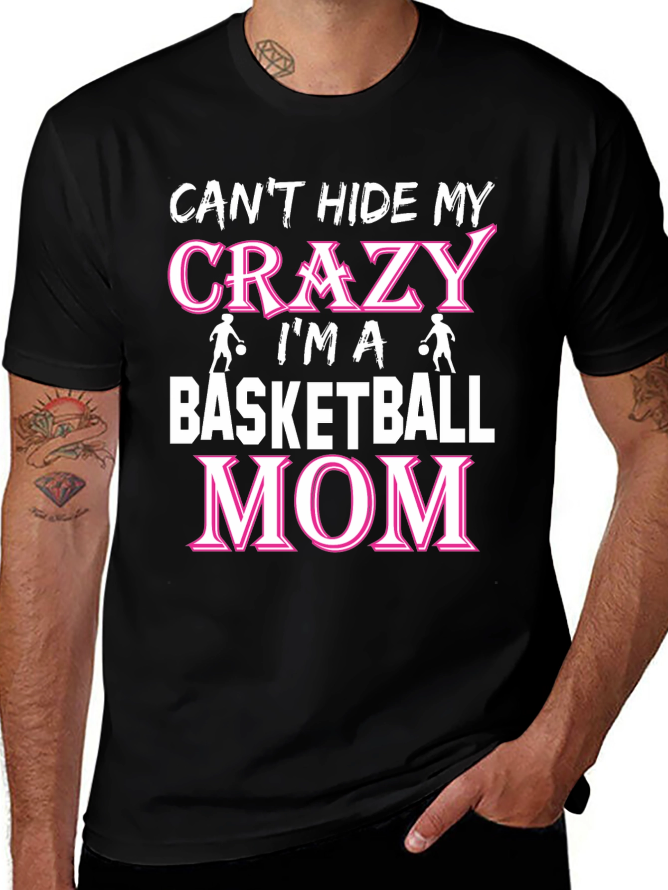 Crazy Basketball Mom T-Shirt