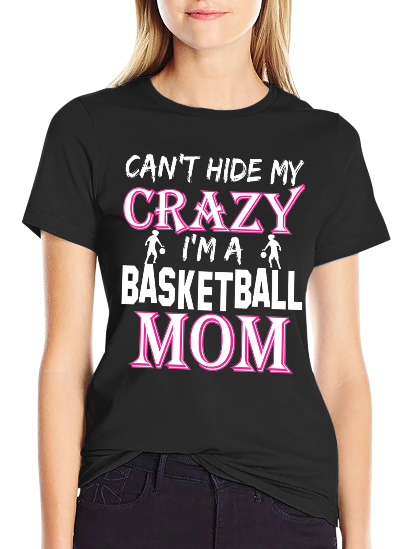 Crazy Basketball Mom T-Shirt
