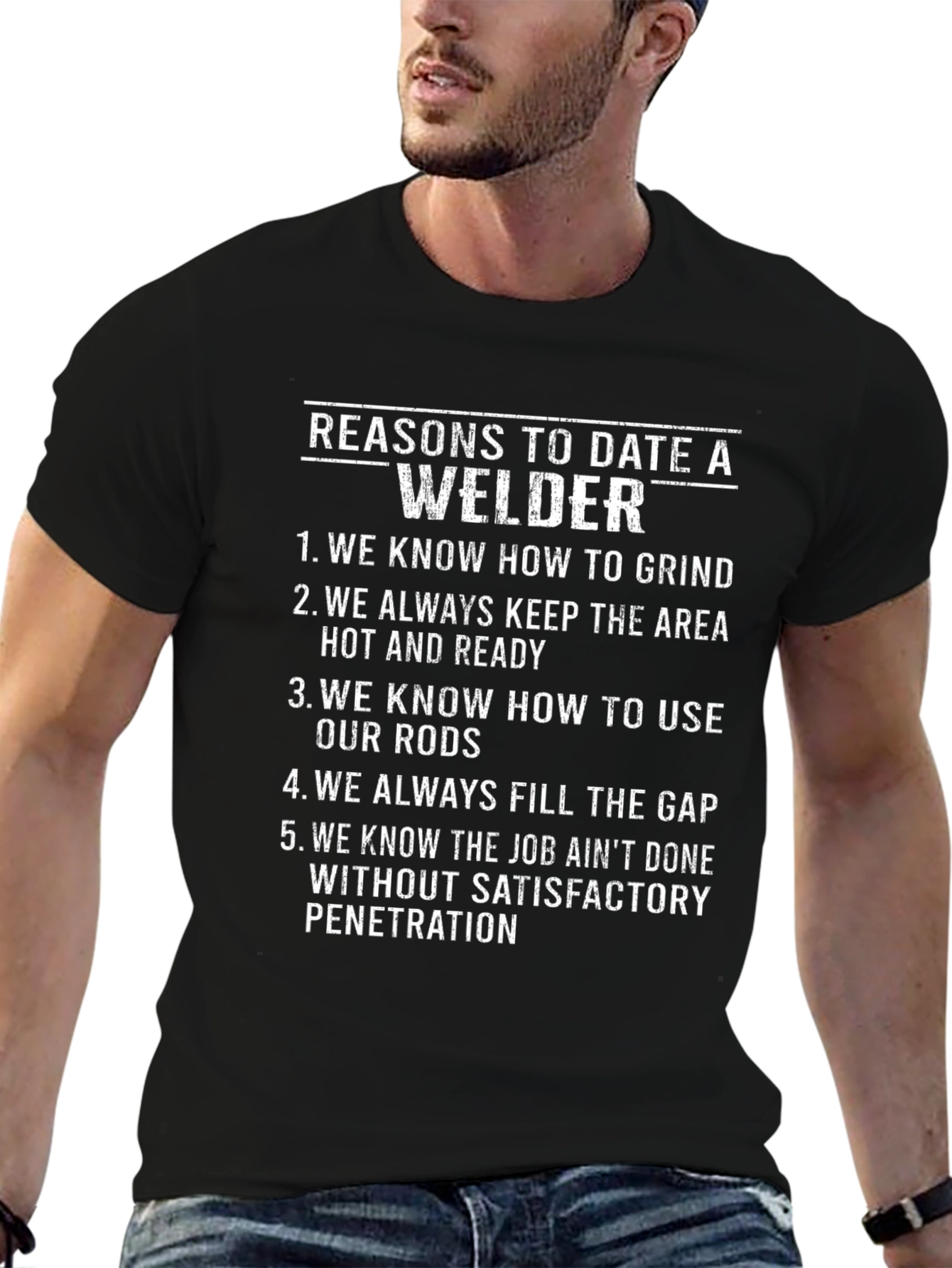 Reasons to Date a Welder T-Shirt