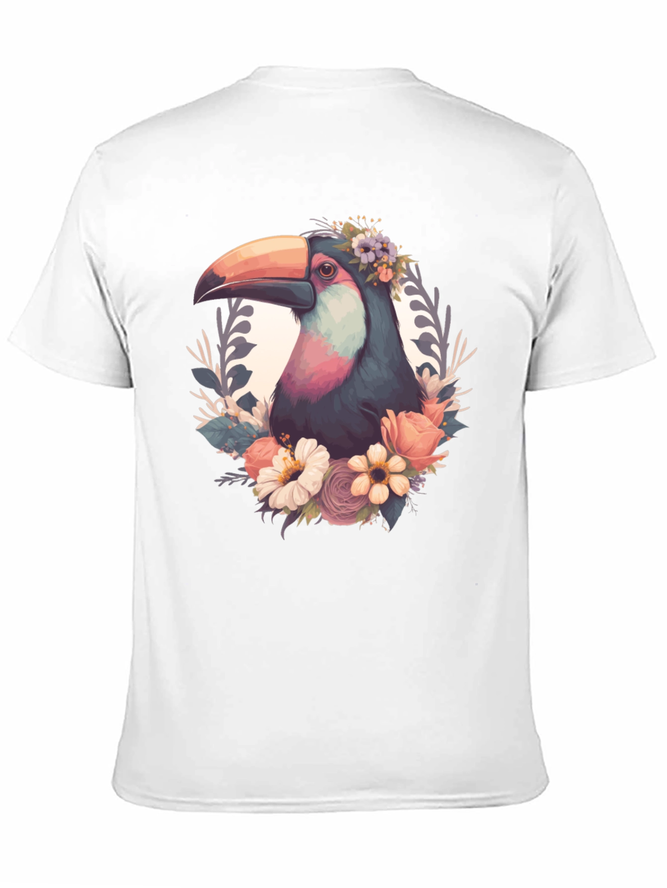 Floral Toucan Graphic Tee
