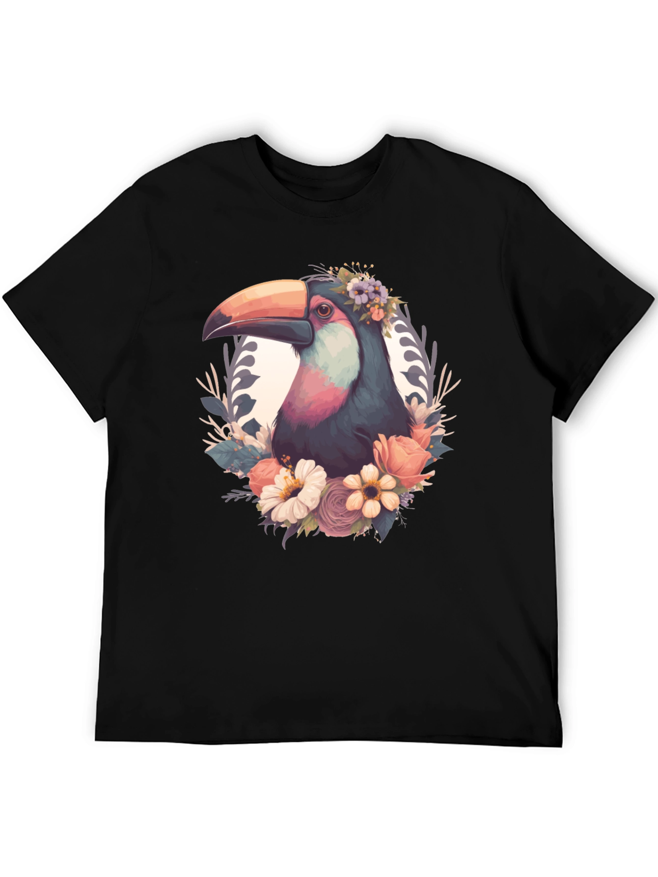 Floral Toucan Graphic Tee