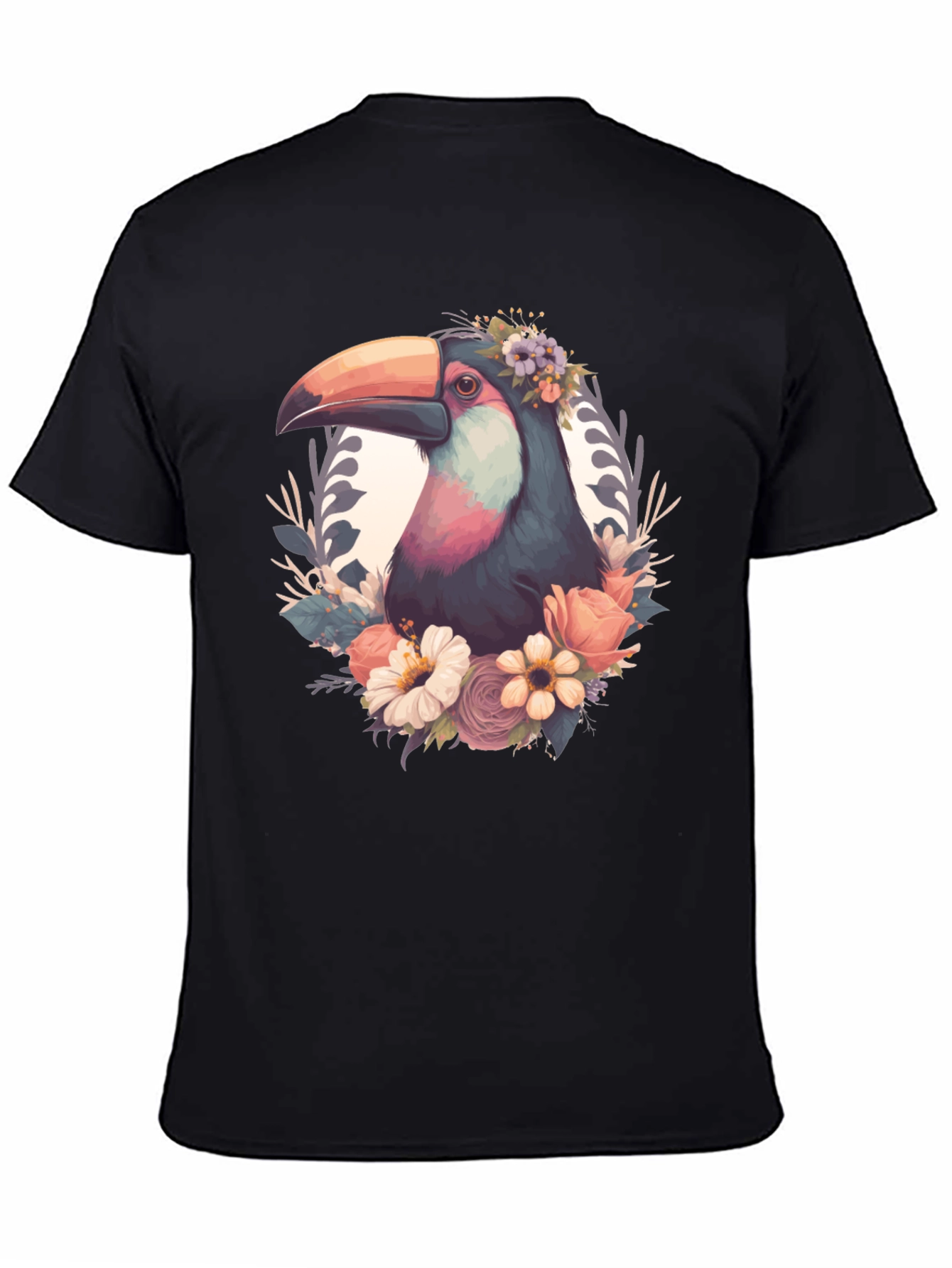 Floral Toucan Graphic Tee