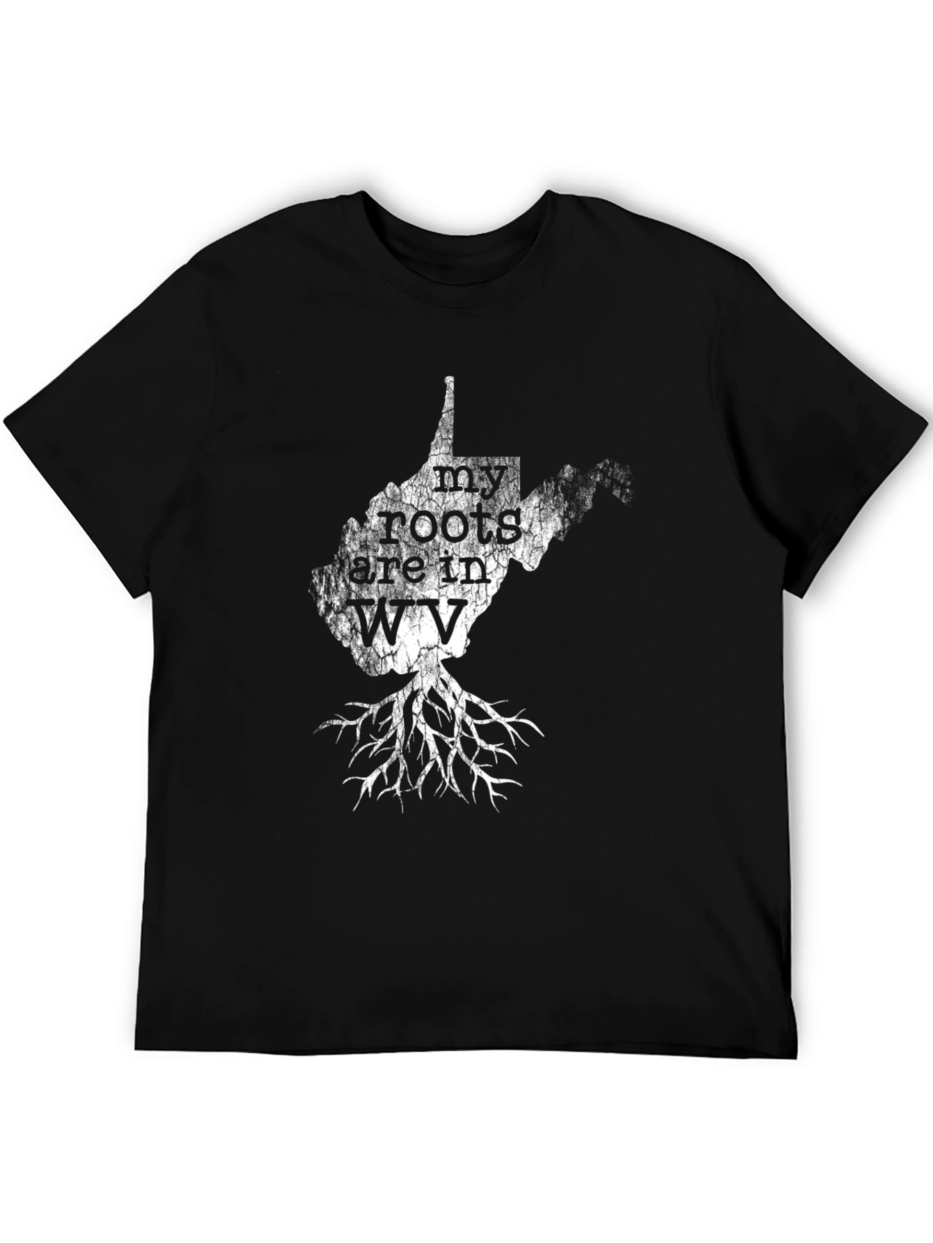 West Virginia Roots T-Shirt - Black