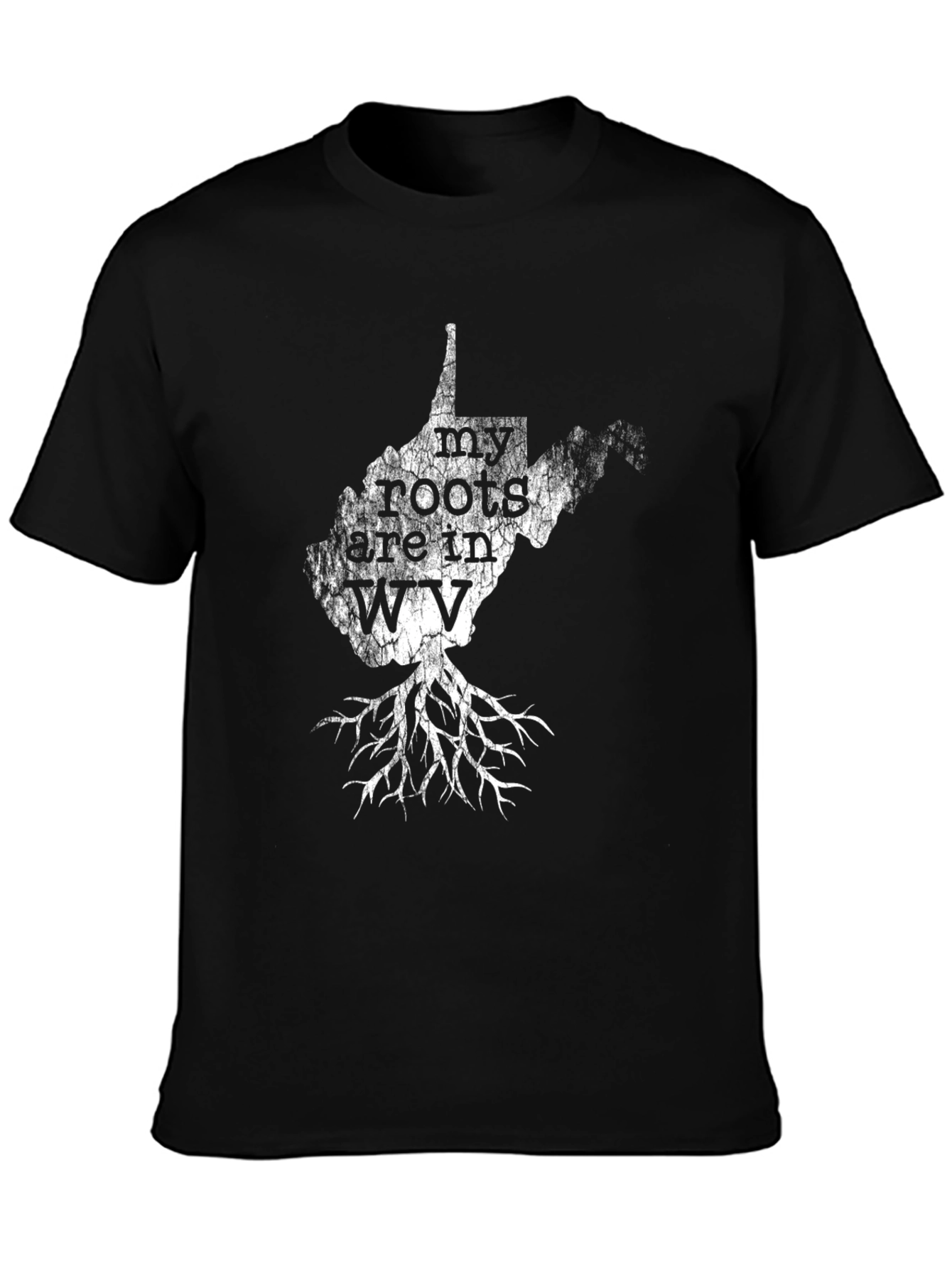 West Virginia Roots T-Shirt - Black