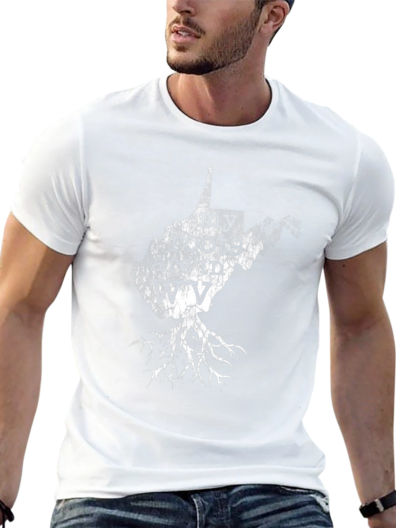 West Virginia Roots T-Shirt - Black