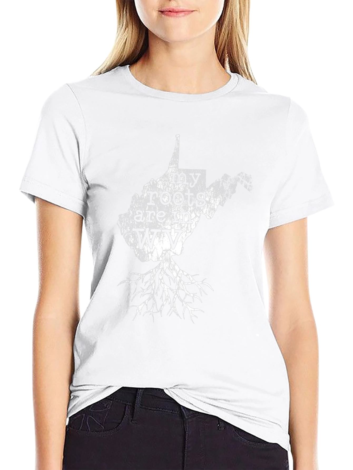 West Virginia Roots T-Shirt - Black