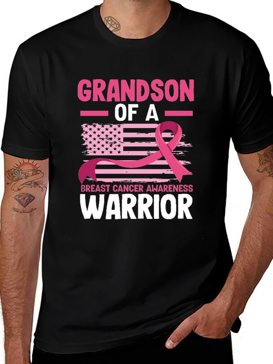Grandson of a Breast Cancer Warrior T-Shirt