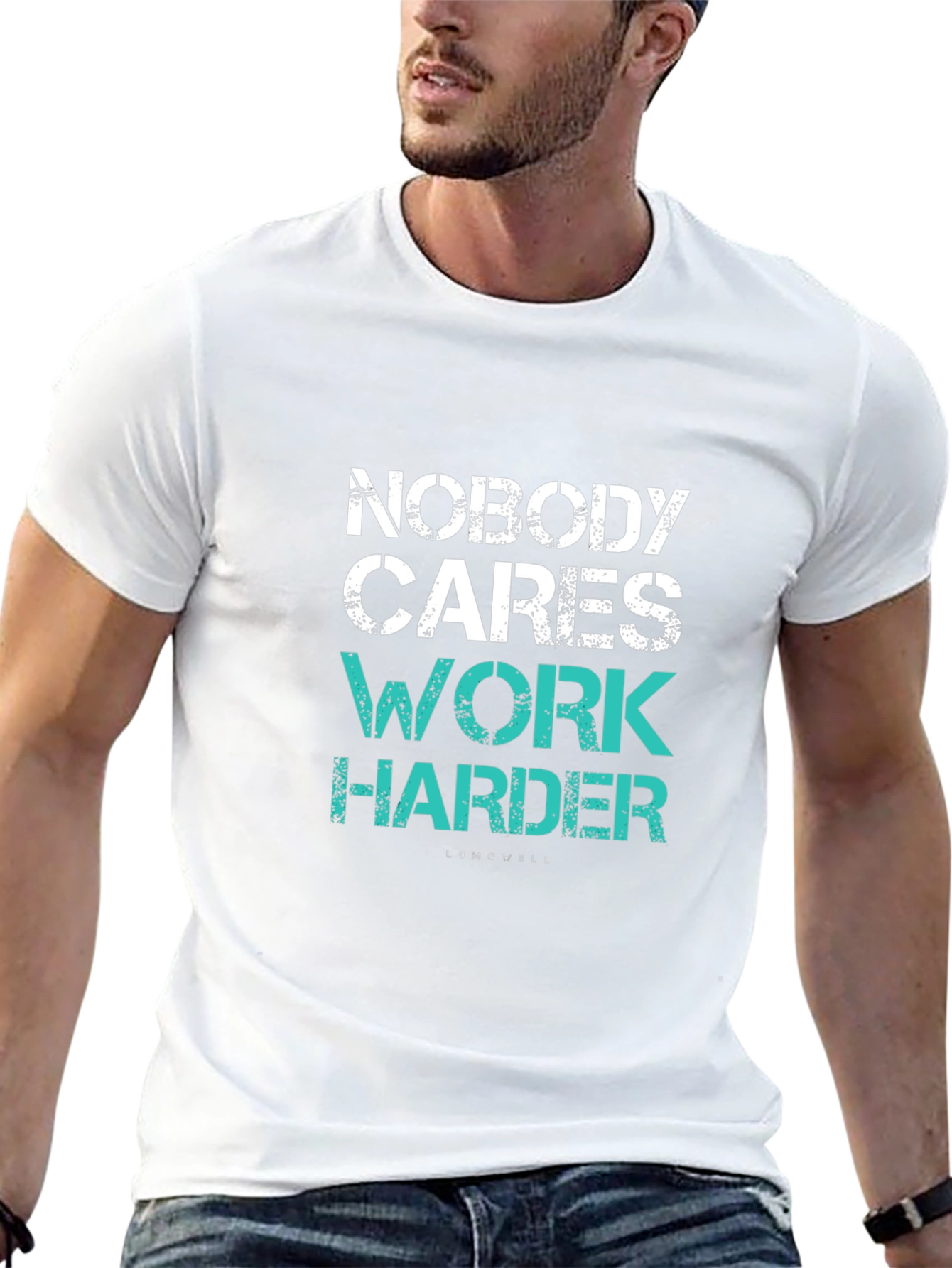 Nobody Cares Work Harder Black T-Shirt
