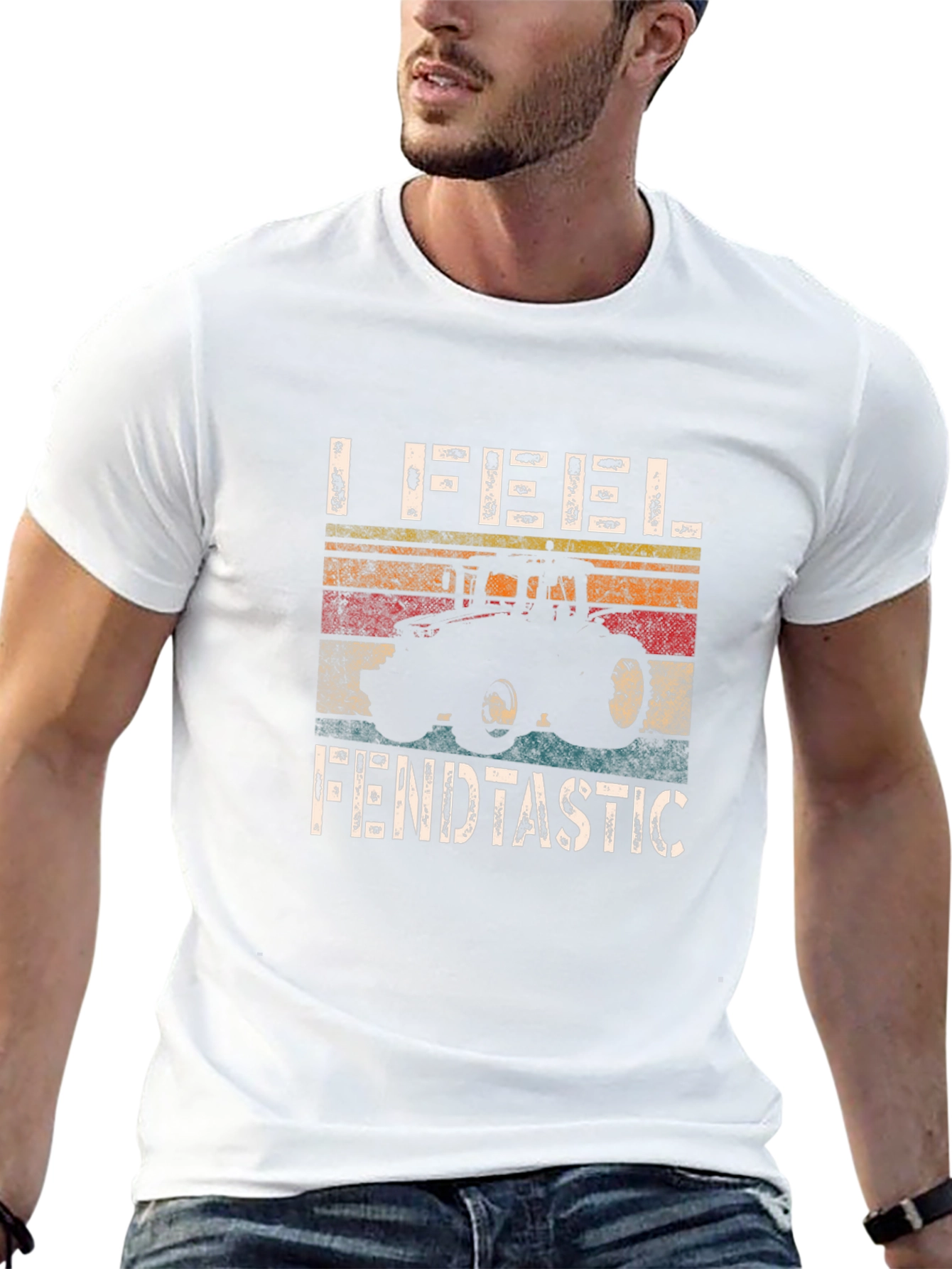 I Feel Fendtastic Tractor Graphic Tee