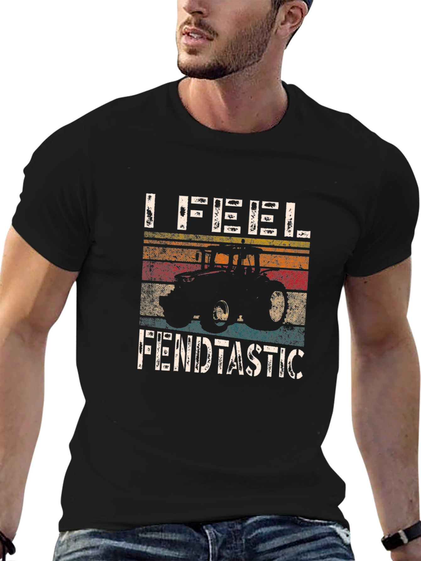 I Feel Fendtastic Tractor Graphic Tee