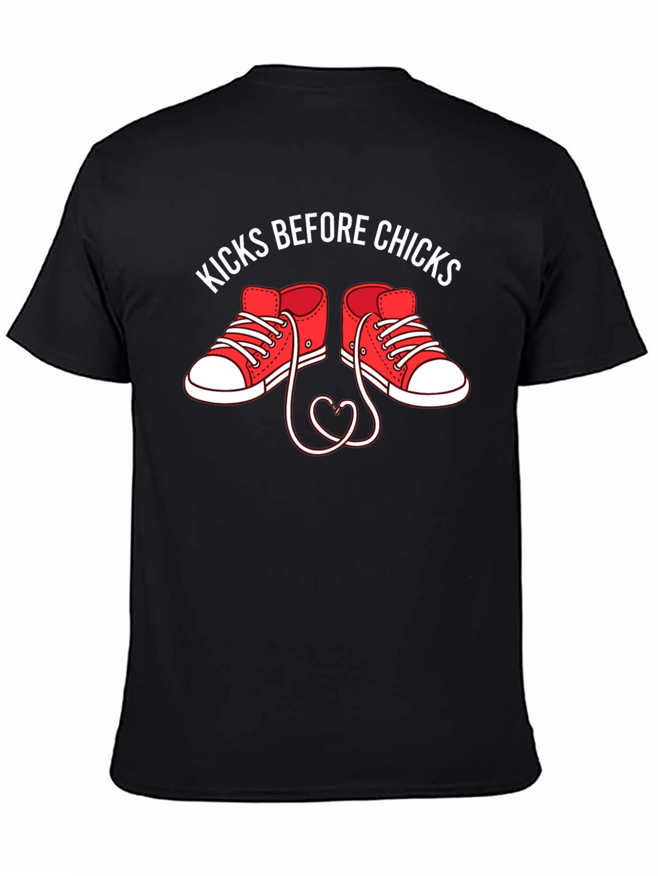 Kicks Before Chicks Graphic T-Shirt