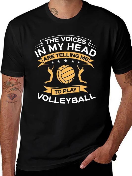 Volleyball Player T-Shirt: Voices in My Head Tee