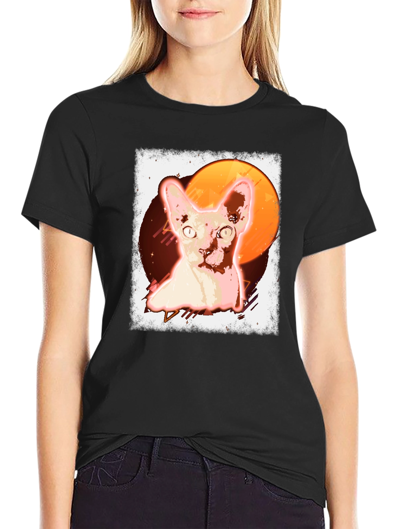 Sphynx Cat T-Shirt - Trendy Graphic Tee