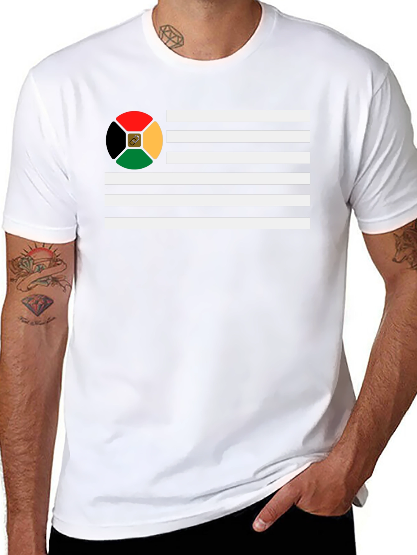 Afro-inspired Graphic Tee