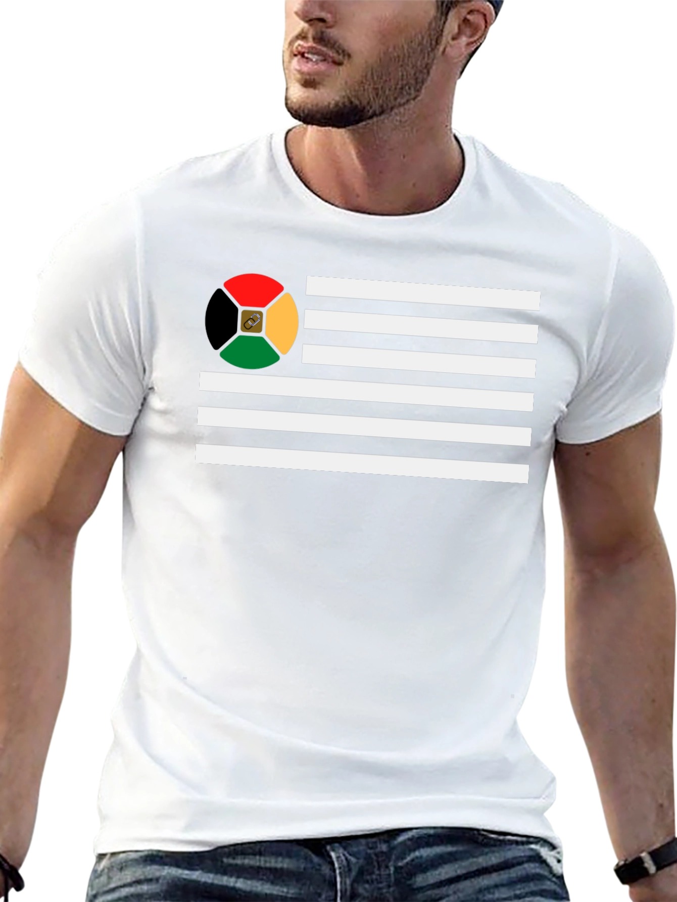 Afro-inspired Graphic Tee