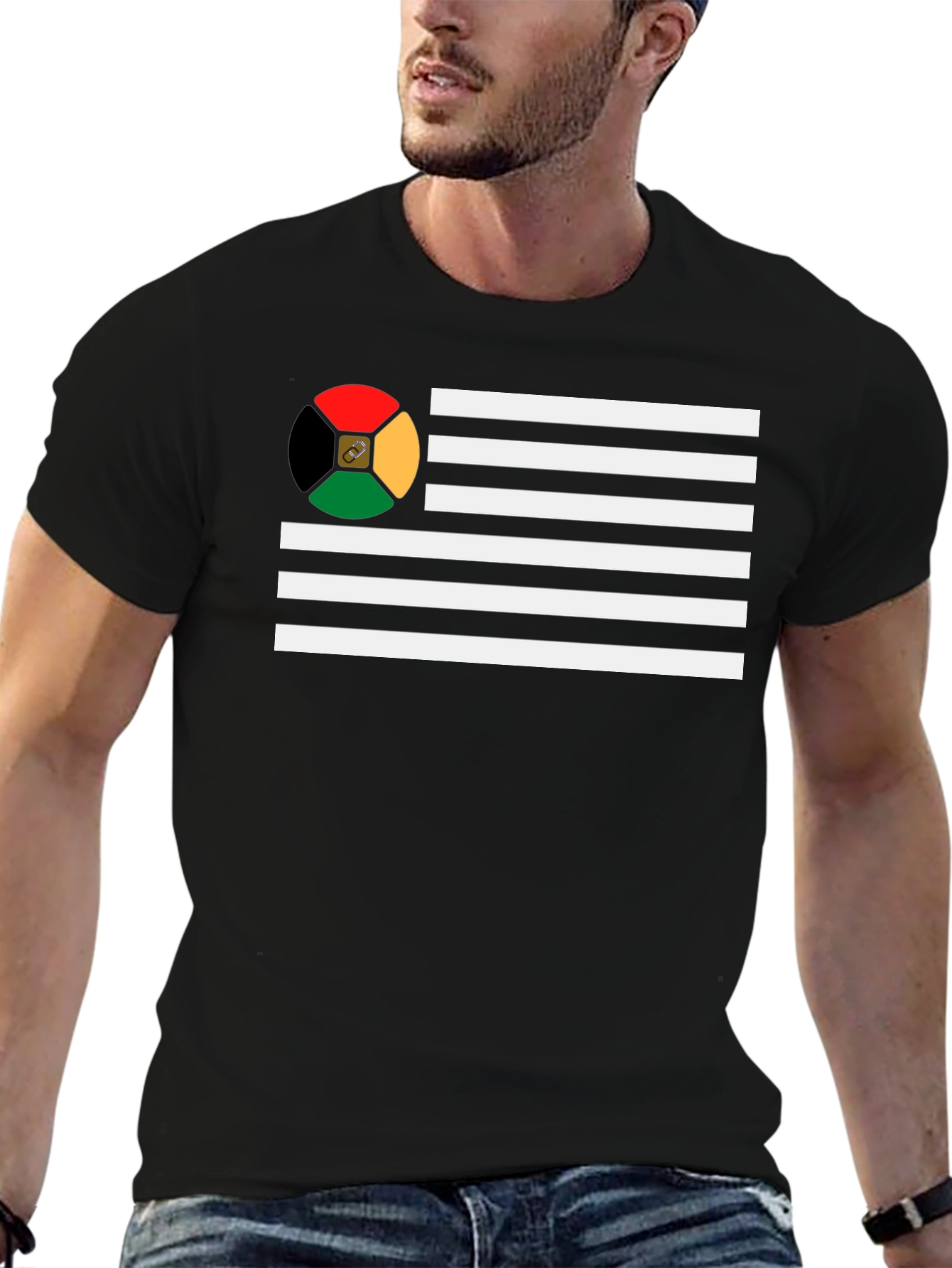 Afro-inspired Graphic Tee