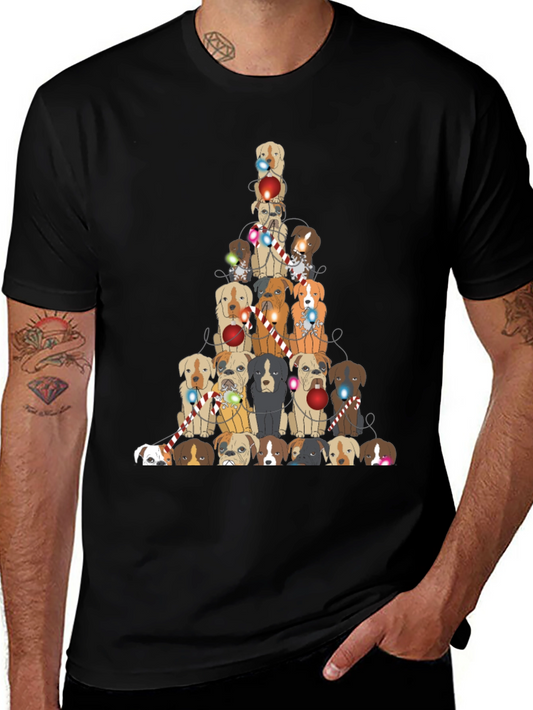 Dog Christmas Tree T-Shirt