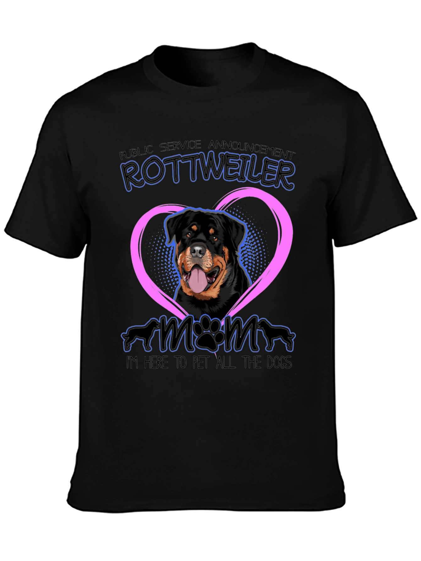 Rottweiler Mom T-Shirt - Dog Lover Tee