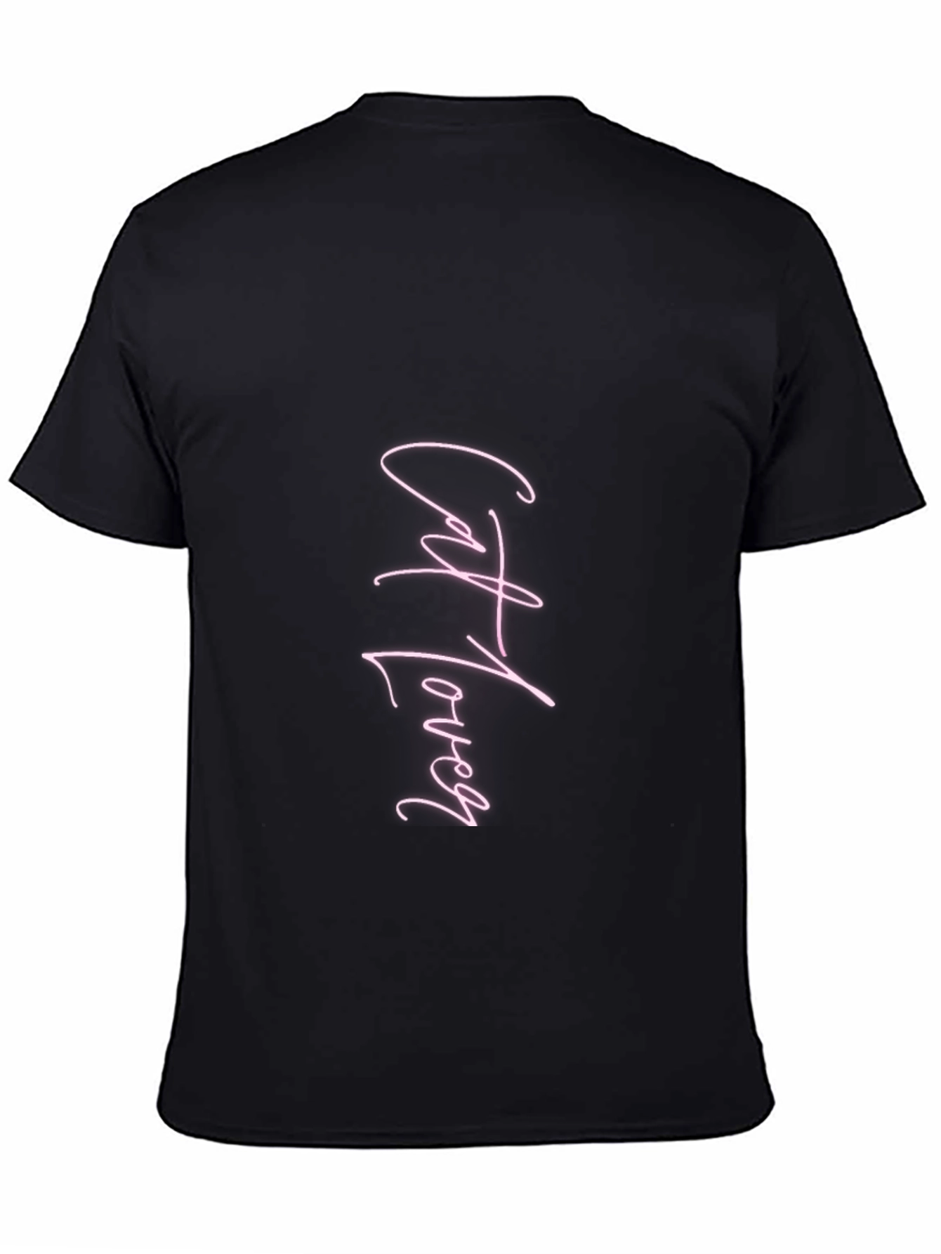 Cat Lover Black T-Shirt