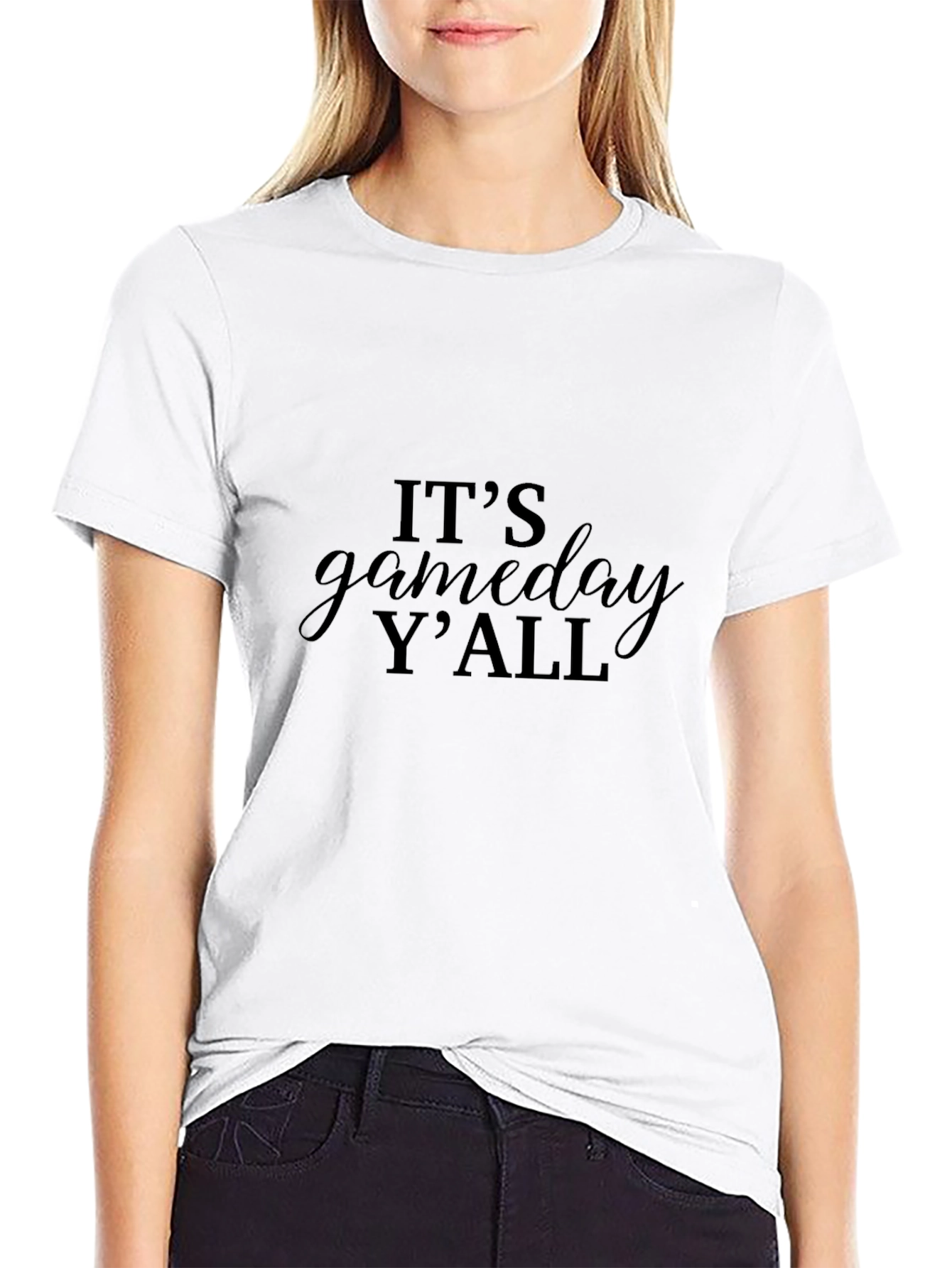 Its Gameday Yall Black T-Shirt