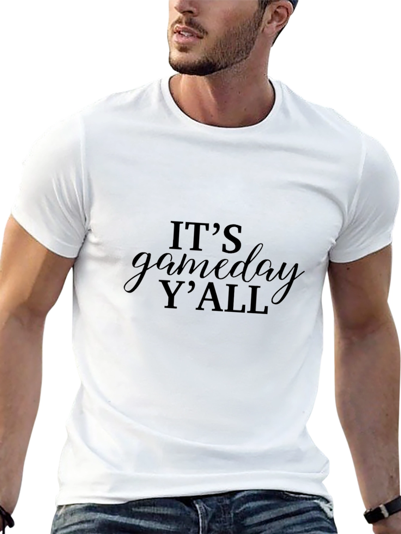 Its Gameday Yall Black T-Shirt