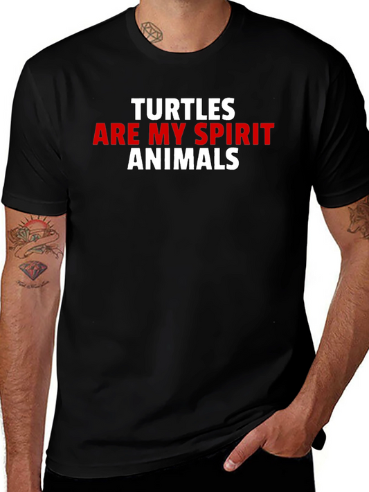 Turtle Spirit Animal Graphic Tee
