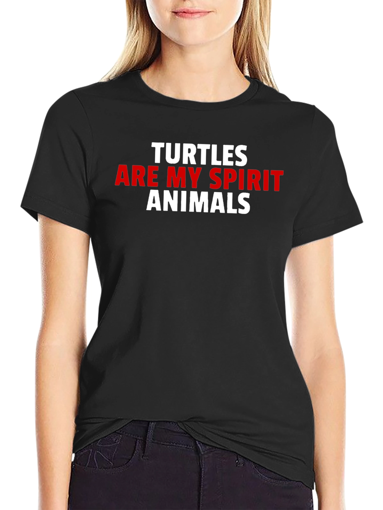 Turtle Spirit Animal Graphic Tee