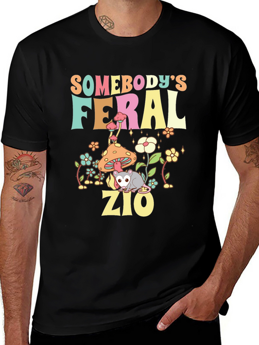 Somebodys Feral Zio T-Shirt