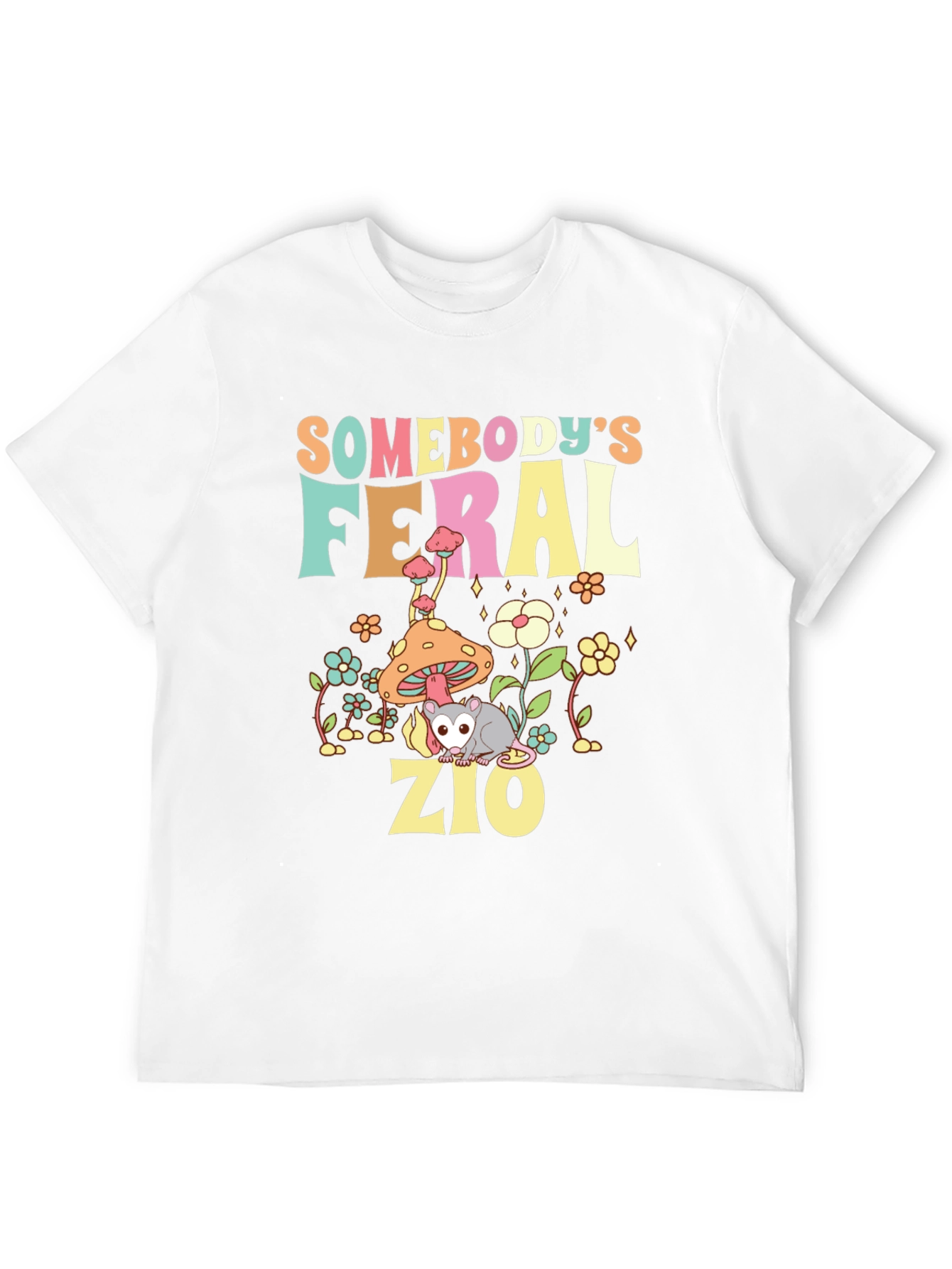 Somebodys Feral Zio T-Shirt