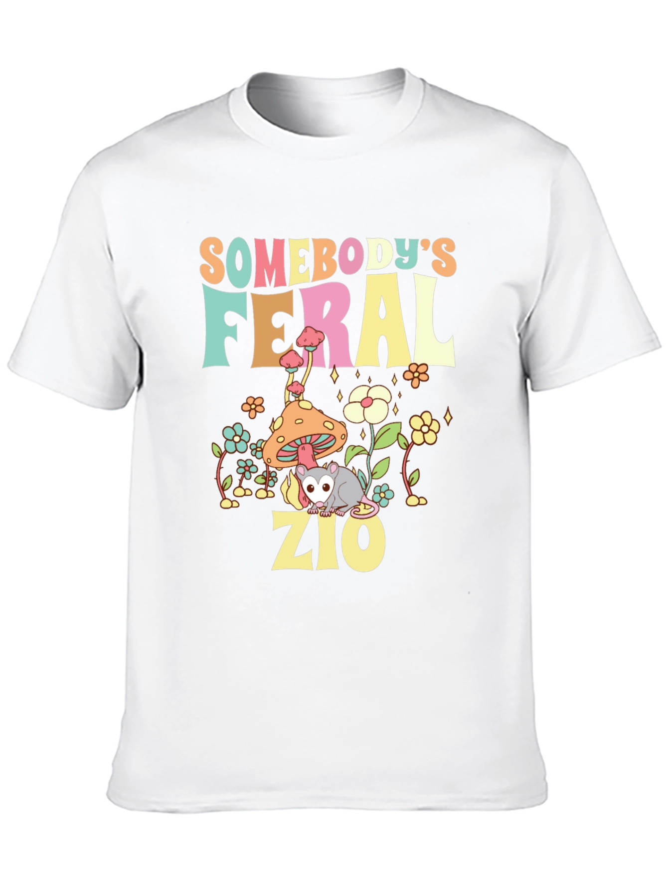 Somebodys Feral Zio T-Shirt