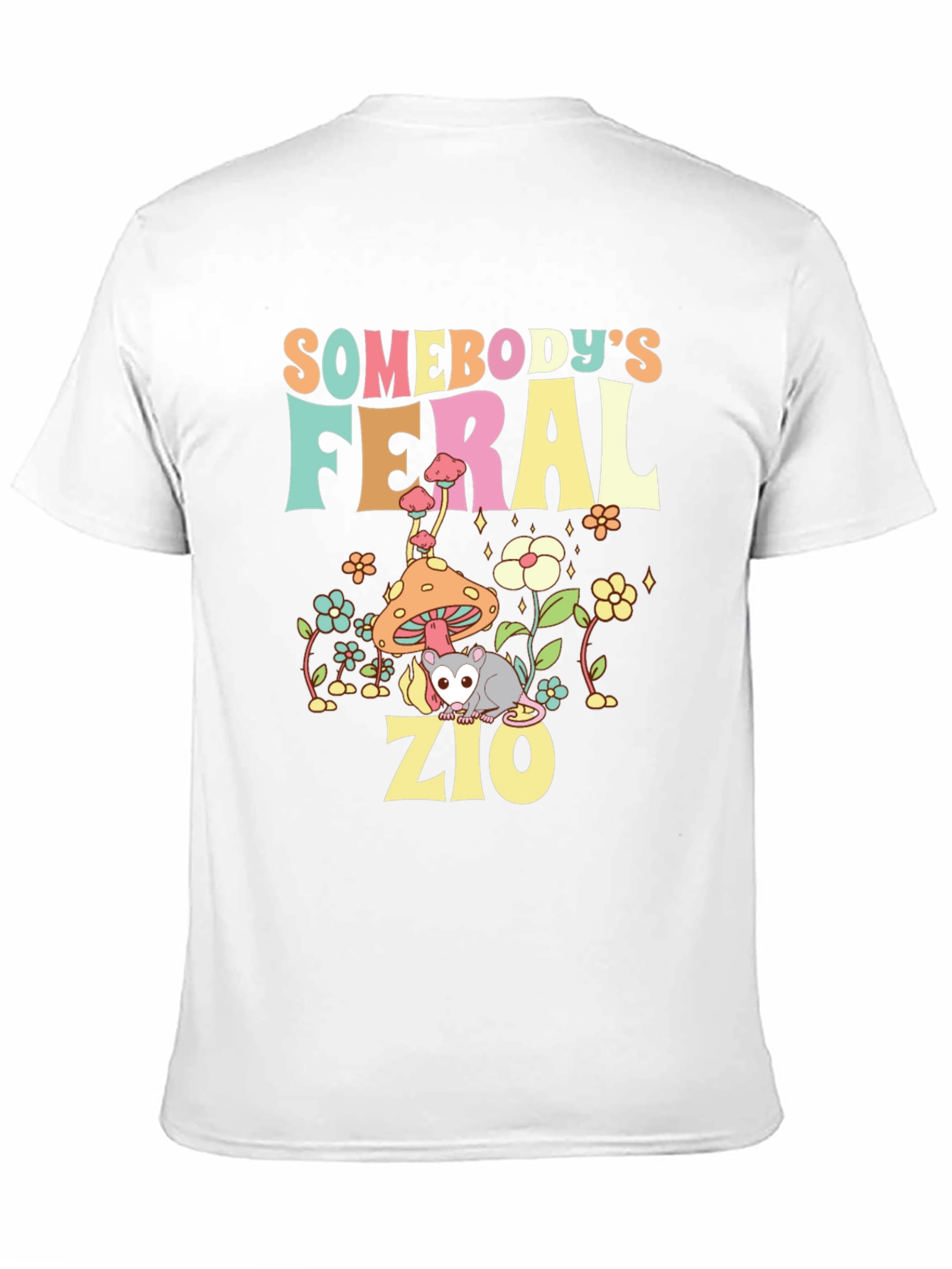 Somebodys Feral Zio T-Shirt