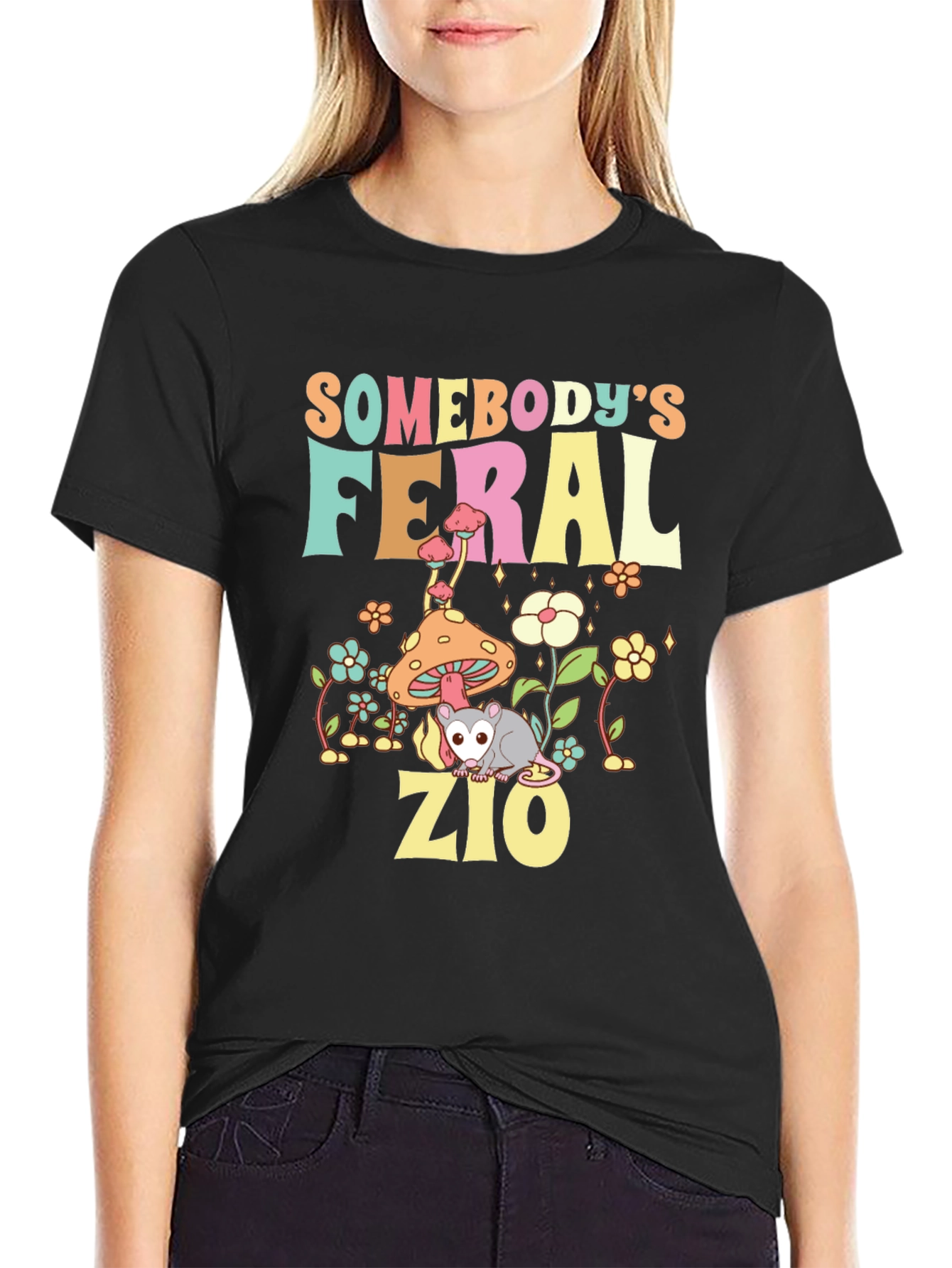 Somebodys Feral Zio T-Shirt