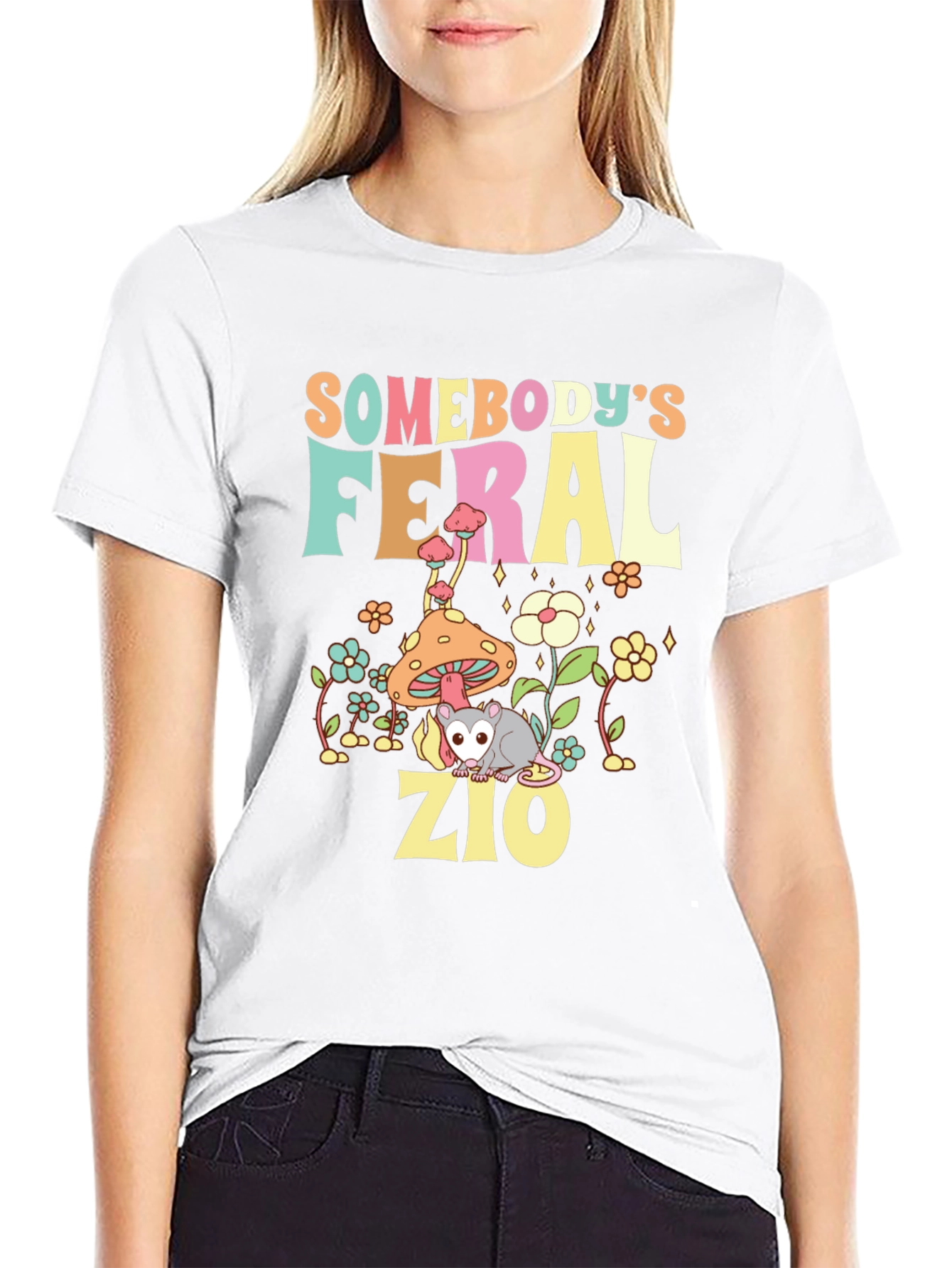 Somebodys Feral Zio T-Shirt