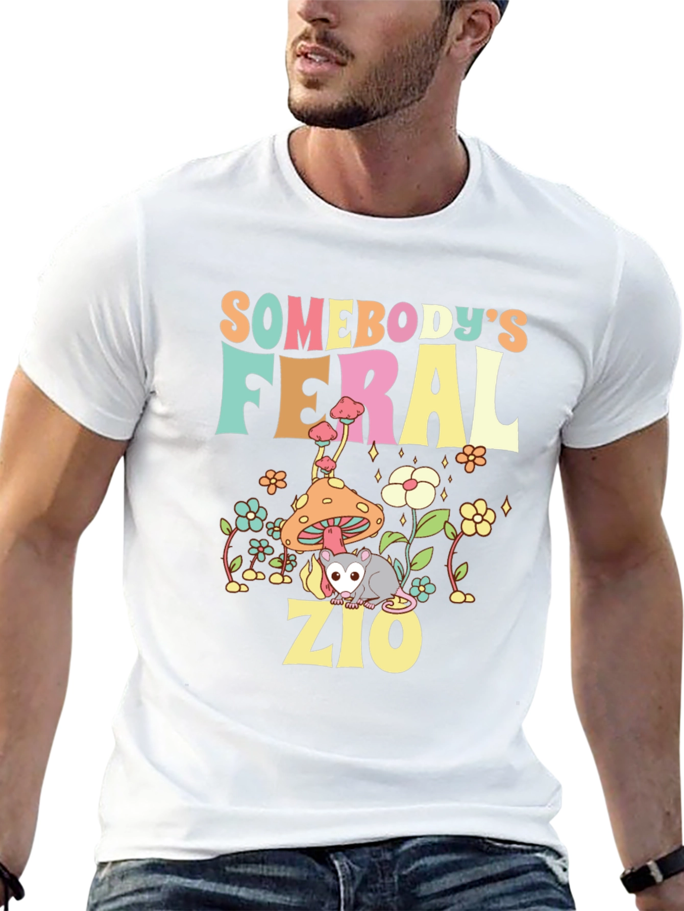Somebodys Feral Zio T-Shirt