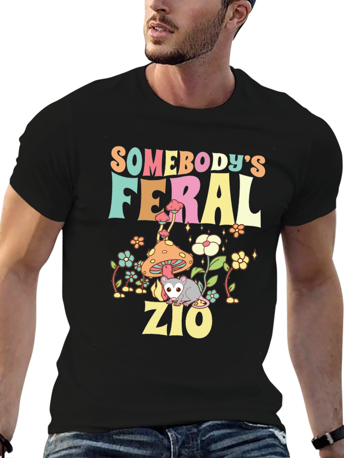 Somebodys Feral Zio T-Shirt