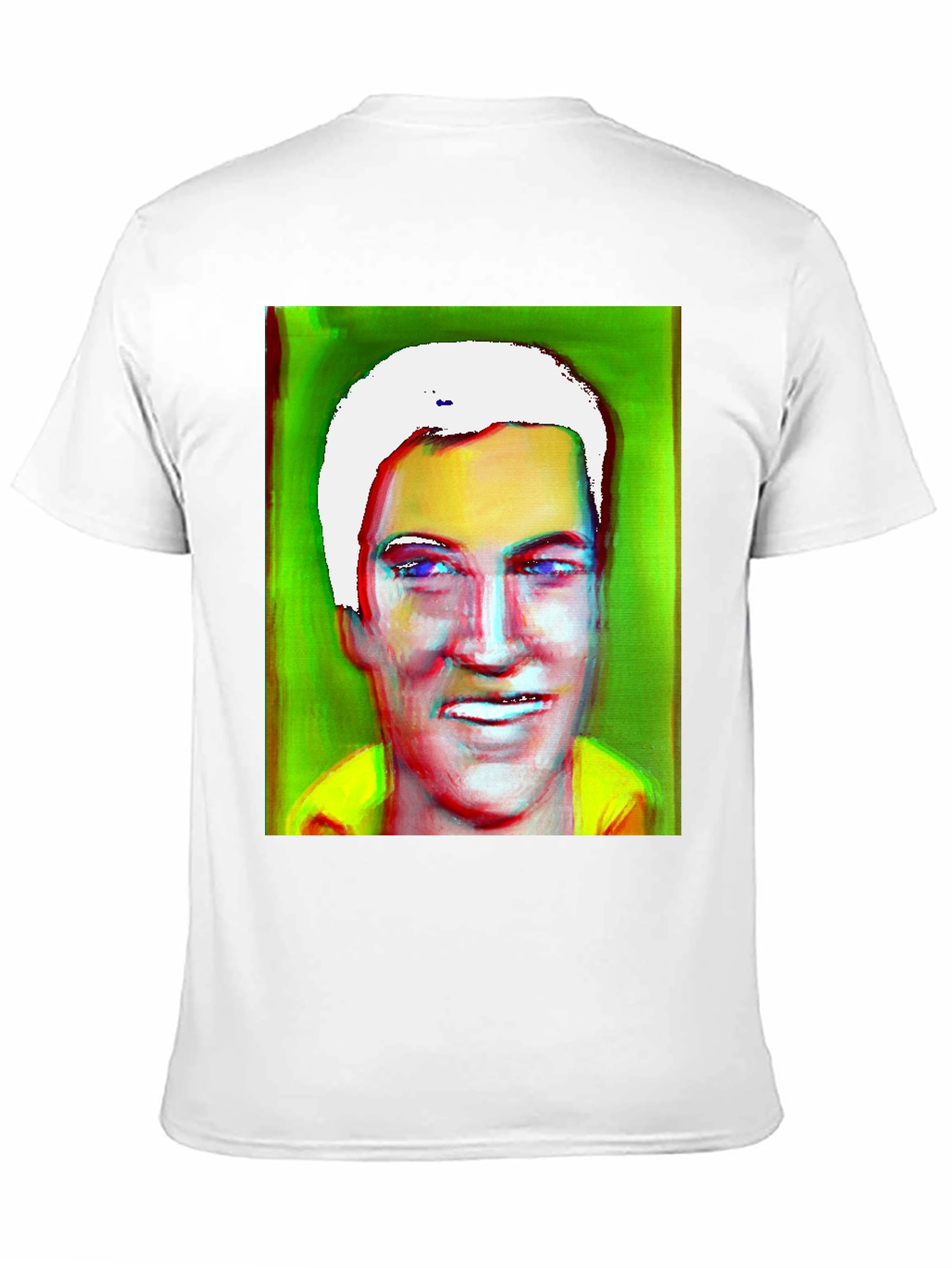 Abstract Portrait T-Shirt: Bold Artistic Tee