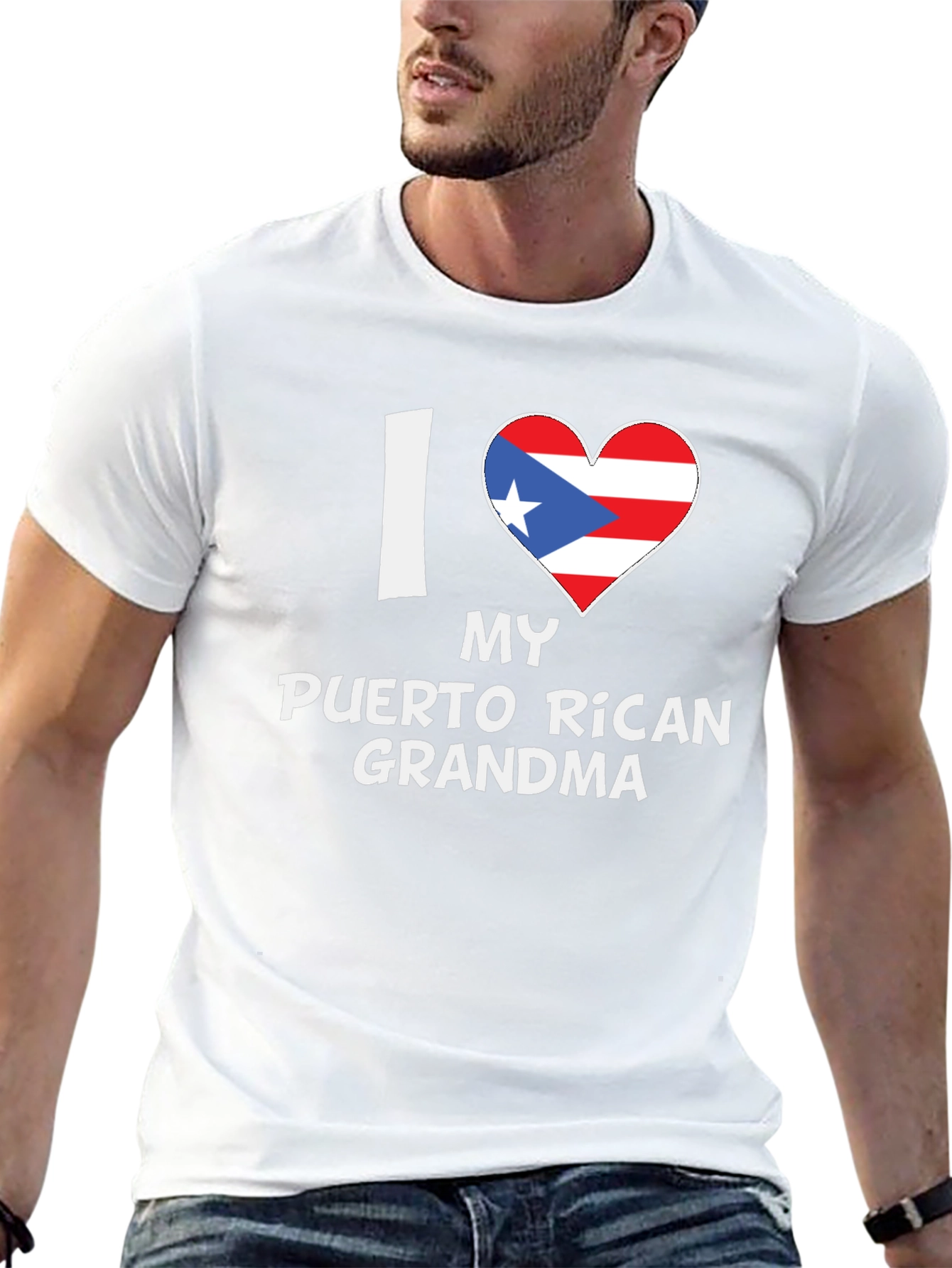 I Love My Puerto Rican Grandma T-Shirt