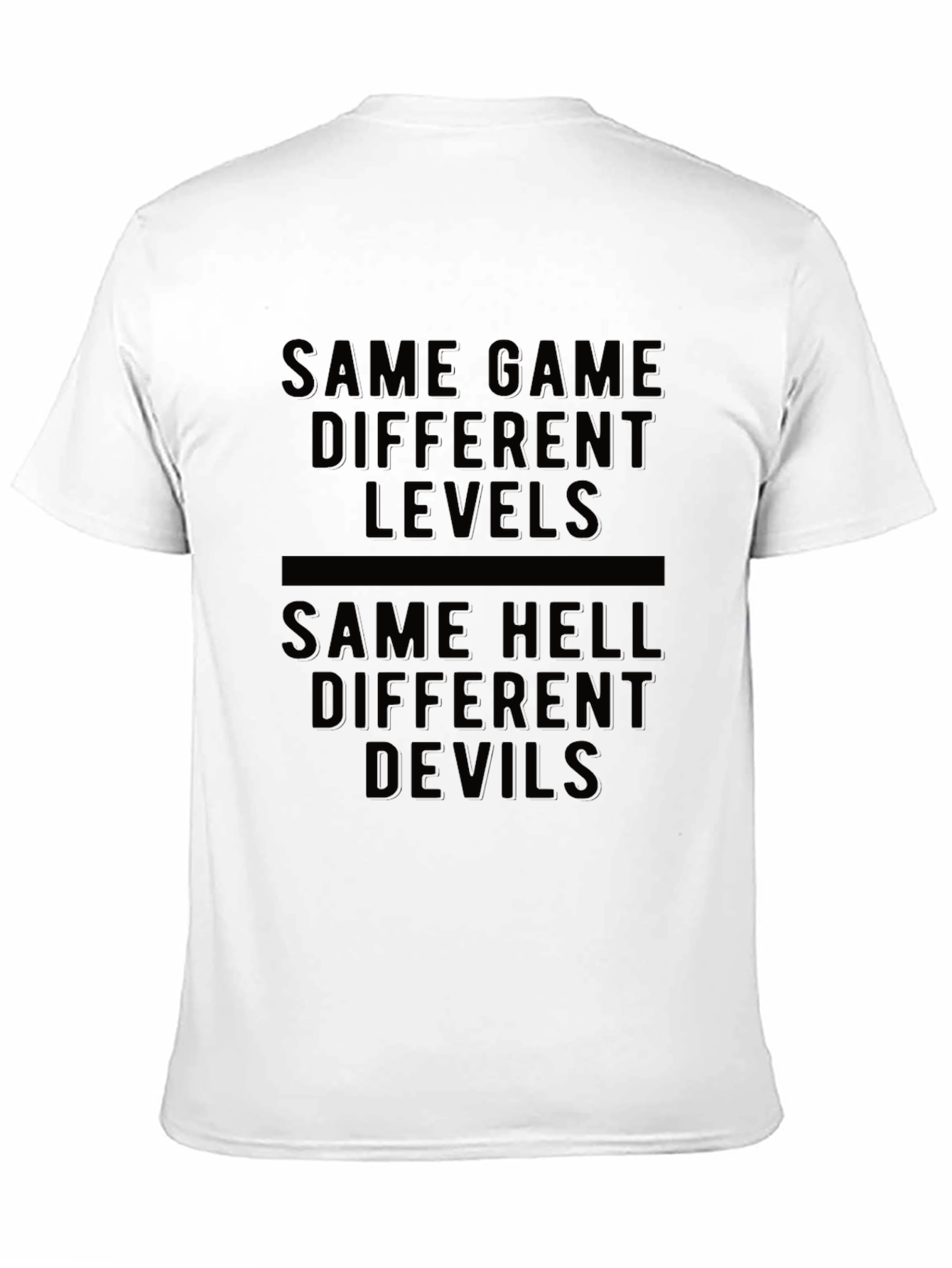 Same Game Different Levels Graphic Tee