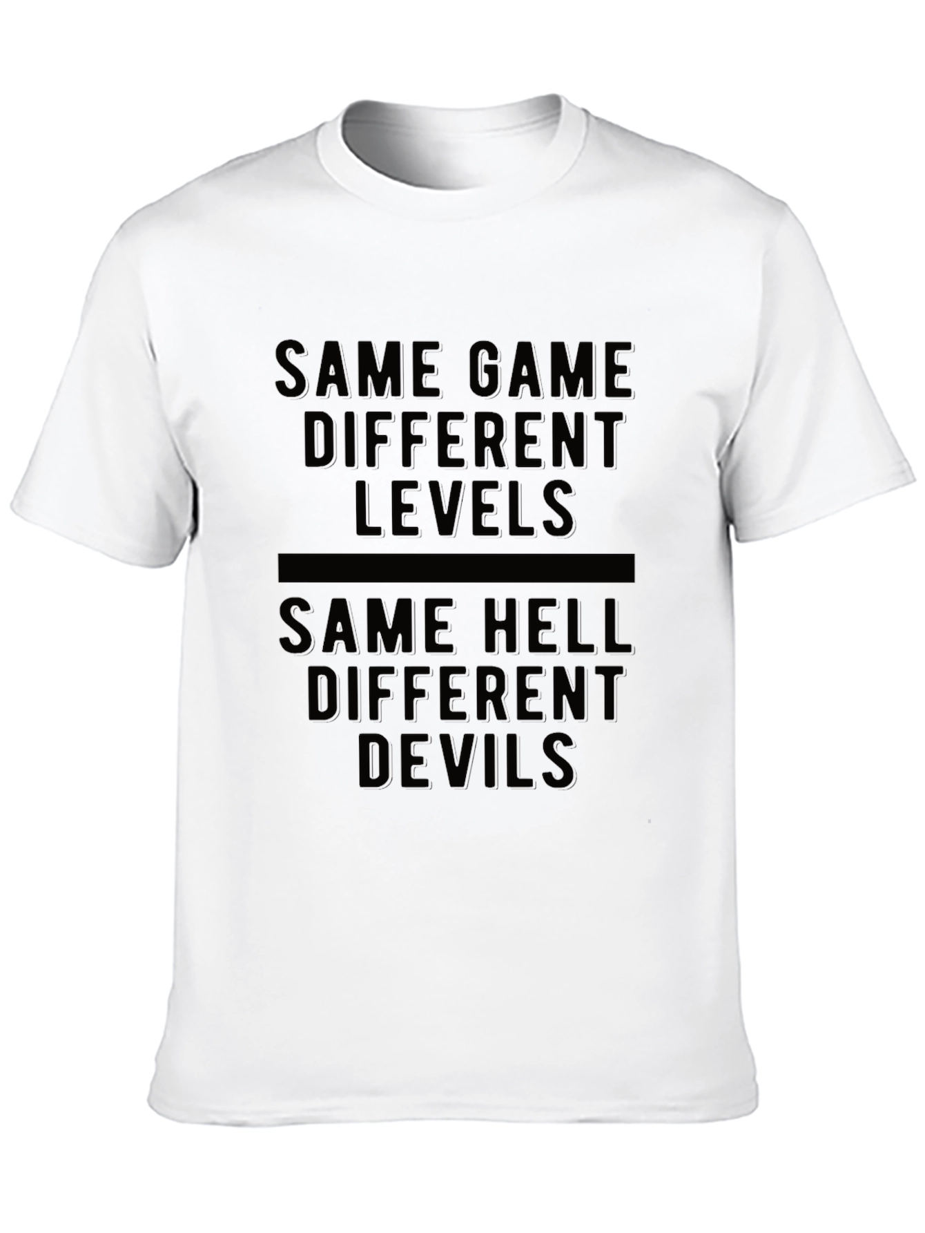 Same Game Different Levels Graphic Tee