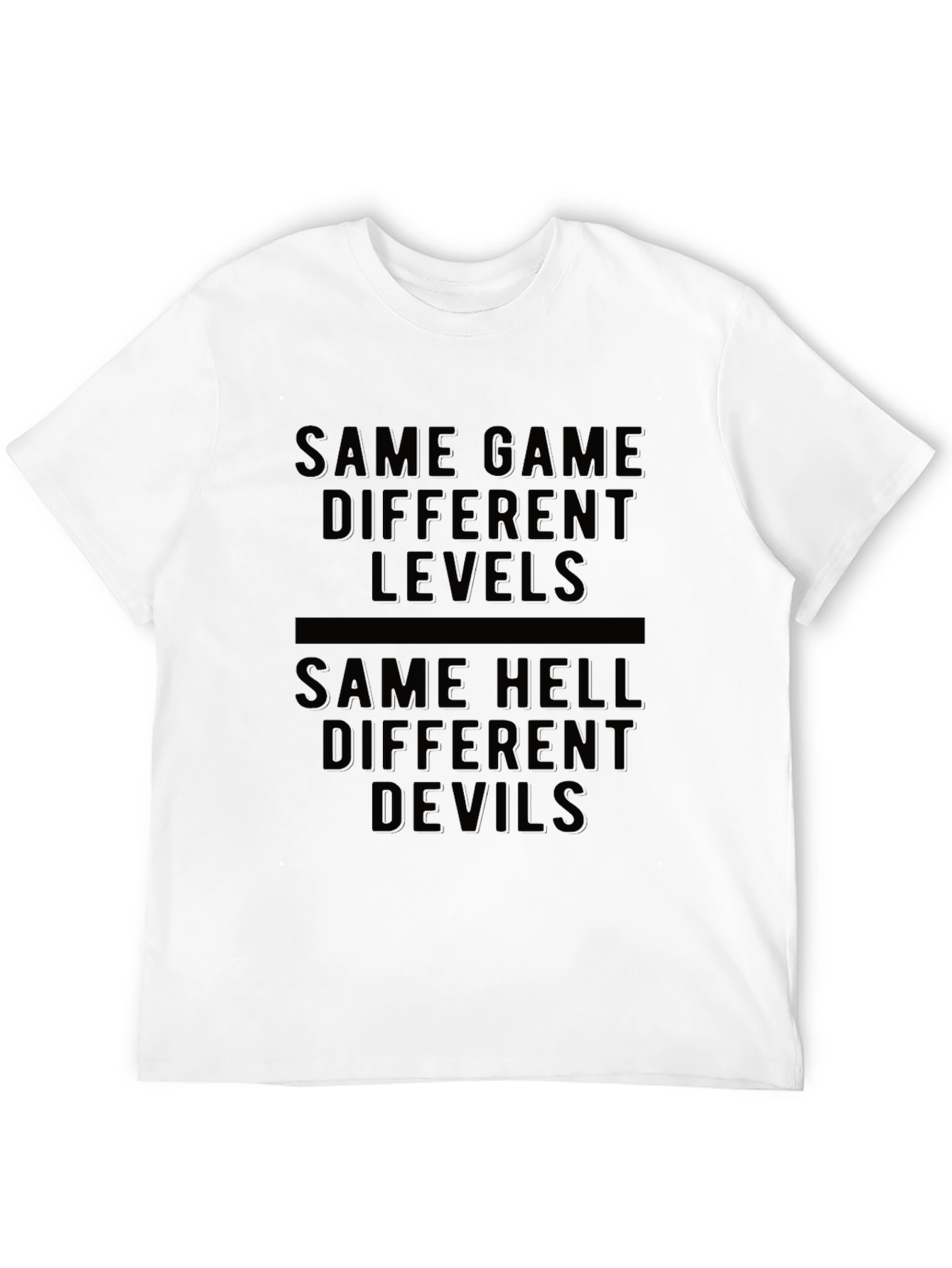 Same Game Different Levels Graphic Tee