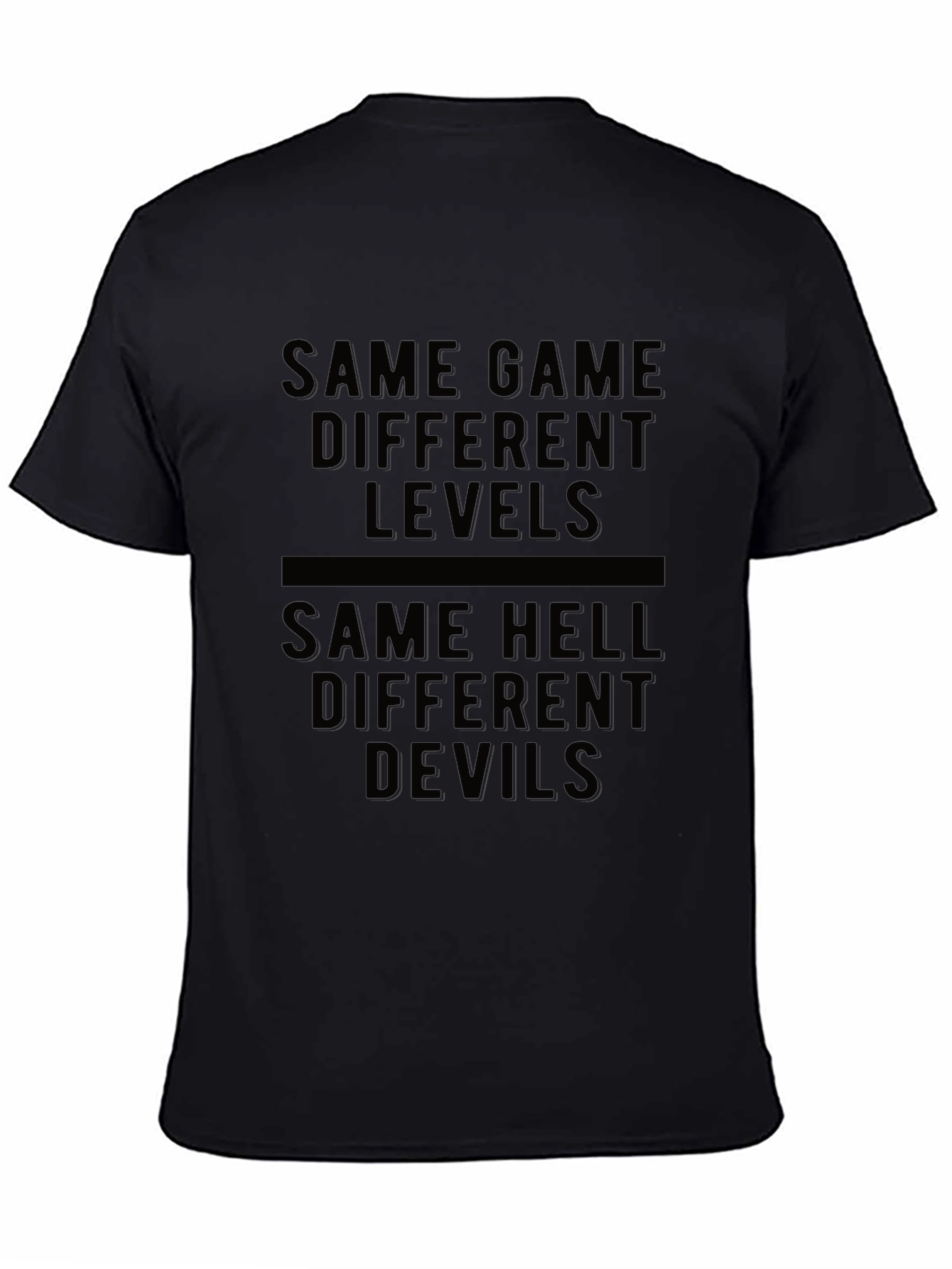 Same Game Different Levels Graphic Tee